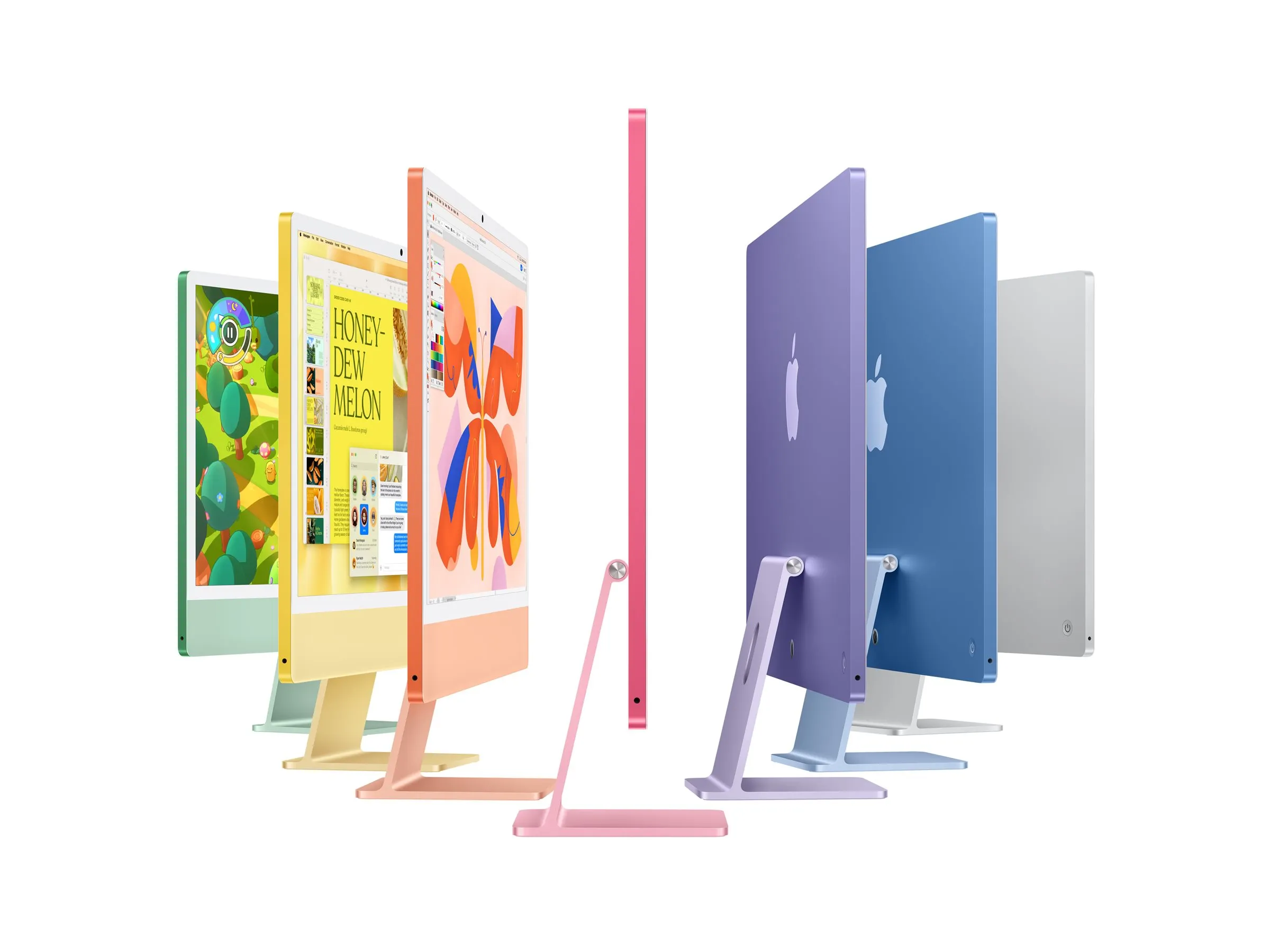 Apple iMac 4.5K (24") M4 10/10-Core/24GB/512GBSSD/Grün MacOS