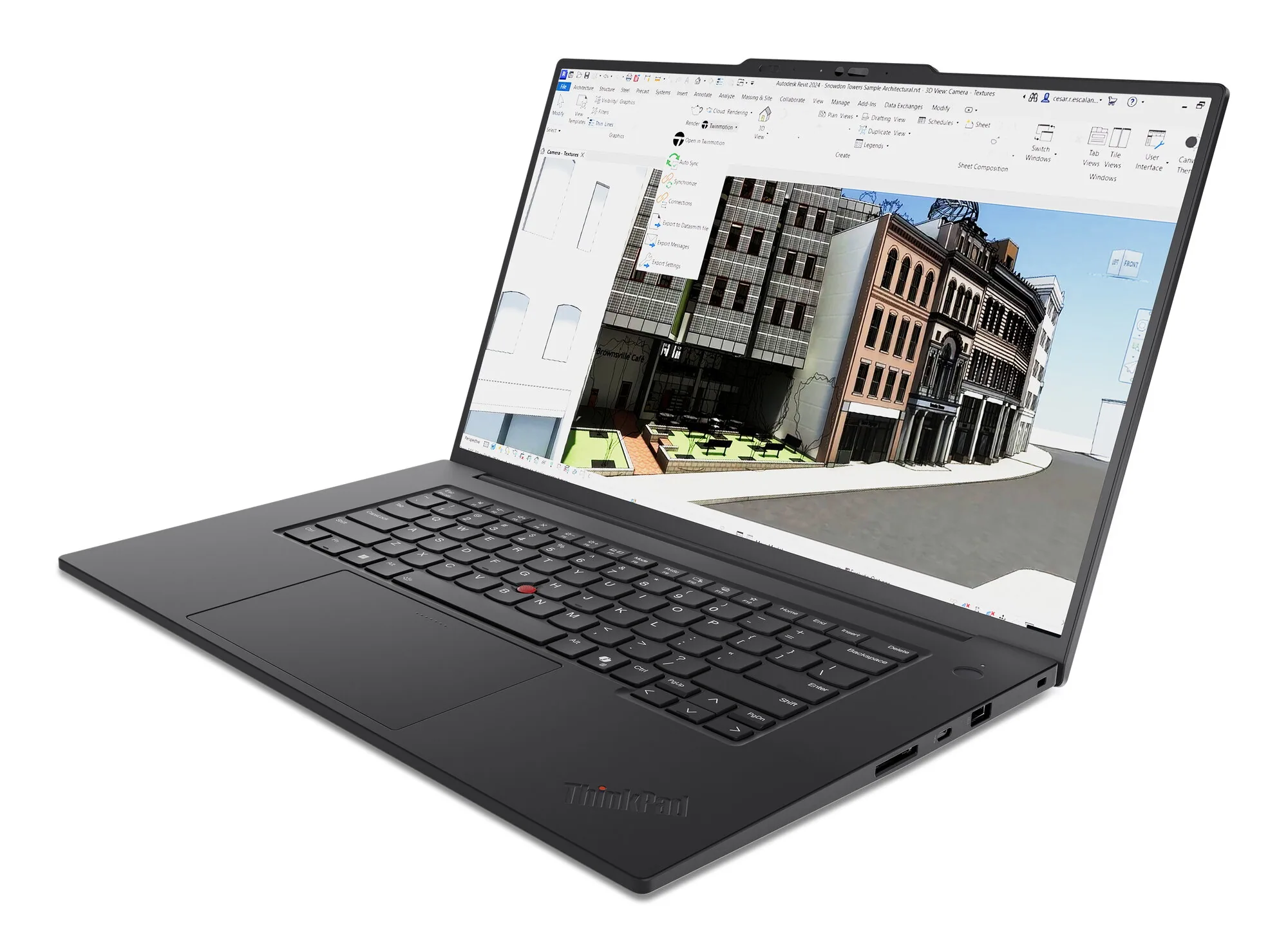 Lenovo ThinkPad P1 Gen 8 Intel Core Ultra 7 255H Mobiler Arbeitsplatz 40,6 cm (16") WUXGA 64 GB LPDDR5x-SDRAM 1 TB SSD – Bild 4
