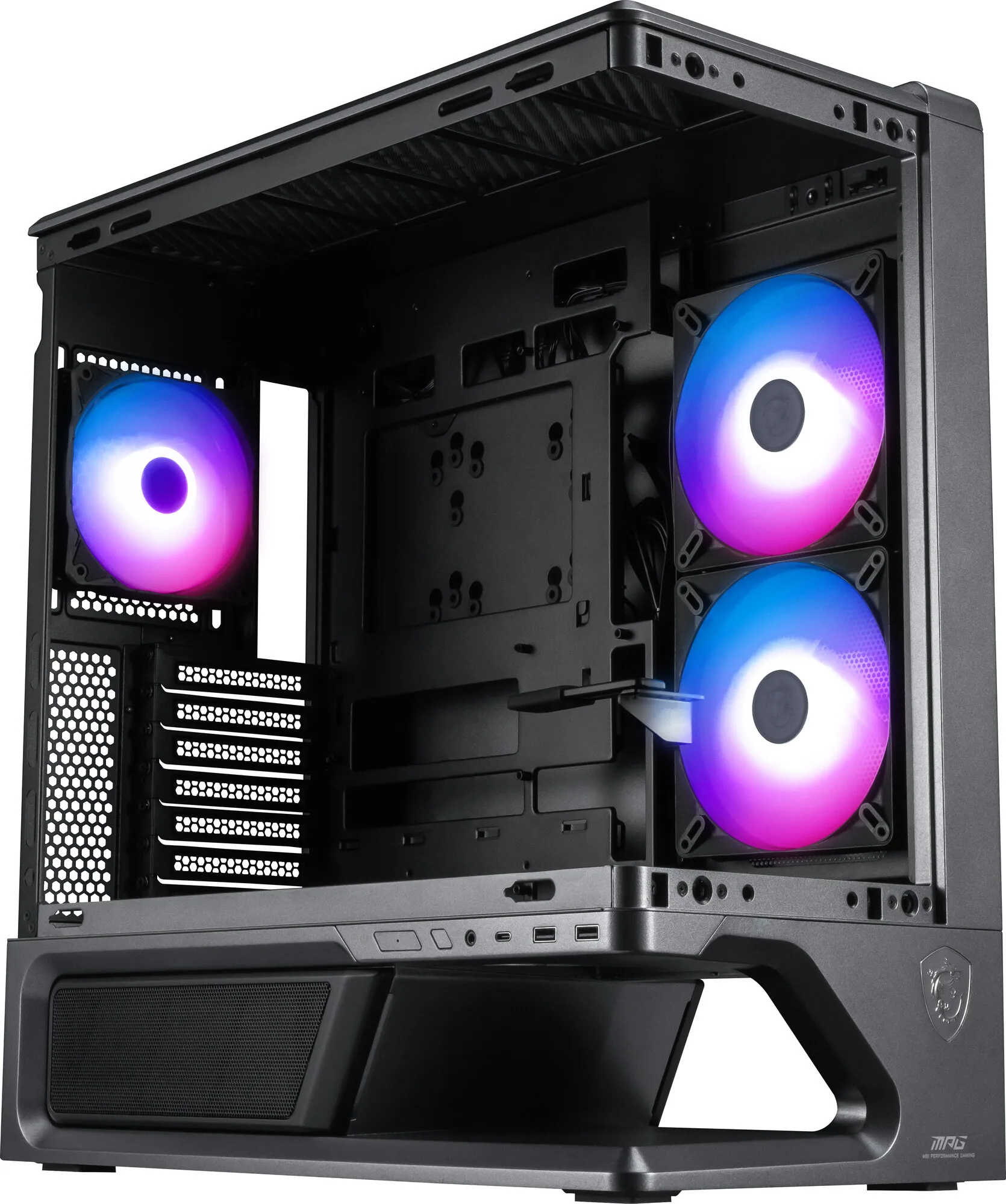 MSI MPG VIXTA 300R PZ Computer-Gehäuse Midi Tower Schwarz – Bild 1