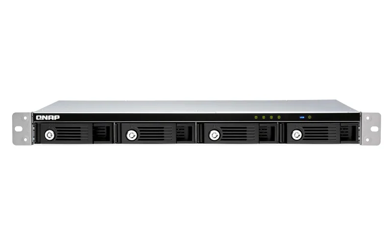 QNAP TR-004U Speicherlaufwerksgehäuse HDD / SSD-Gehäuse Schwarz, Grau 2.5/3.5" – Bild 2