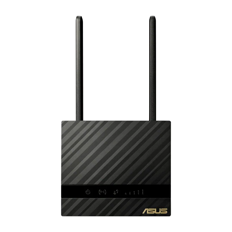 ASUS 4G-N16 WLAN-Router Gigabit Ethernet Einzelband (2,4GHz) Schwarz – Bild 1