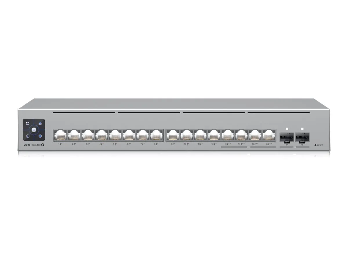 Ubiquiti UniFi Switch USW-Pro-Max-16-POE 180W PoE++