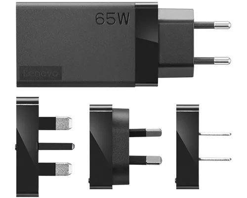 Lenovo 40AW0065WW Ladegerät für Mobilgeräte Universal Schwarz AC Drinnen – Bild 1