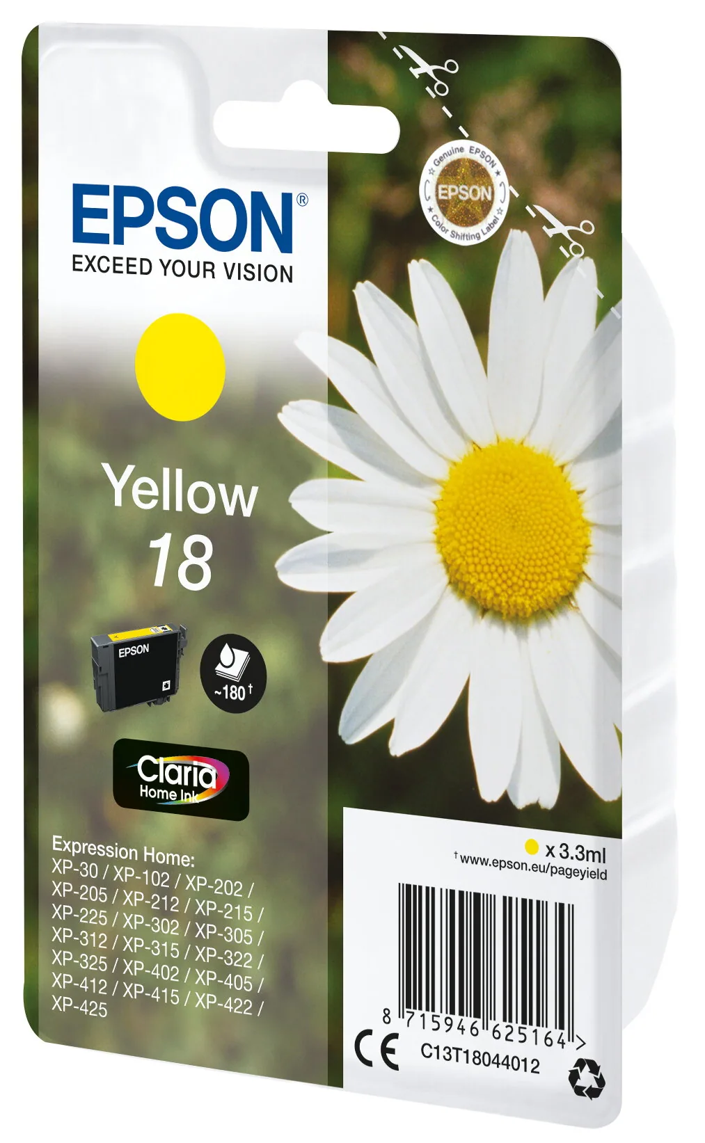 Epson Daisy 18 Gänseblume Claria Home Single Yellow Tinte – Bild 1