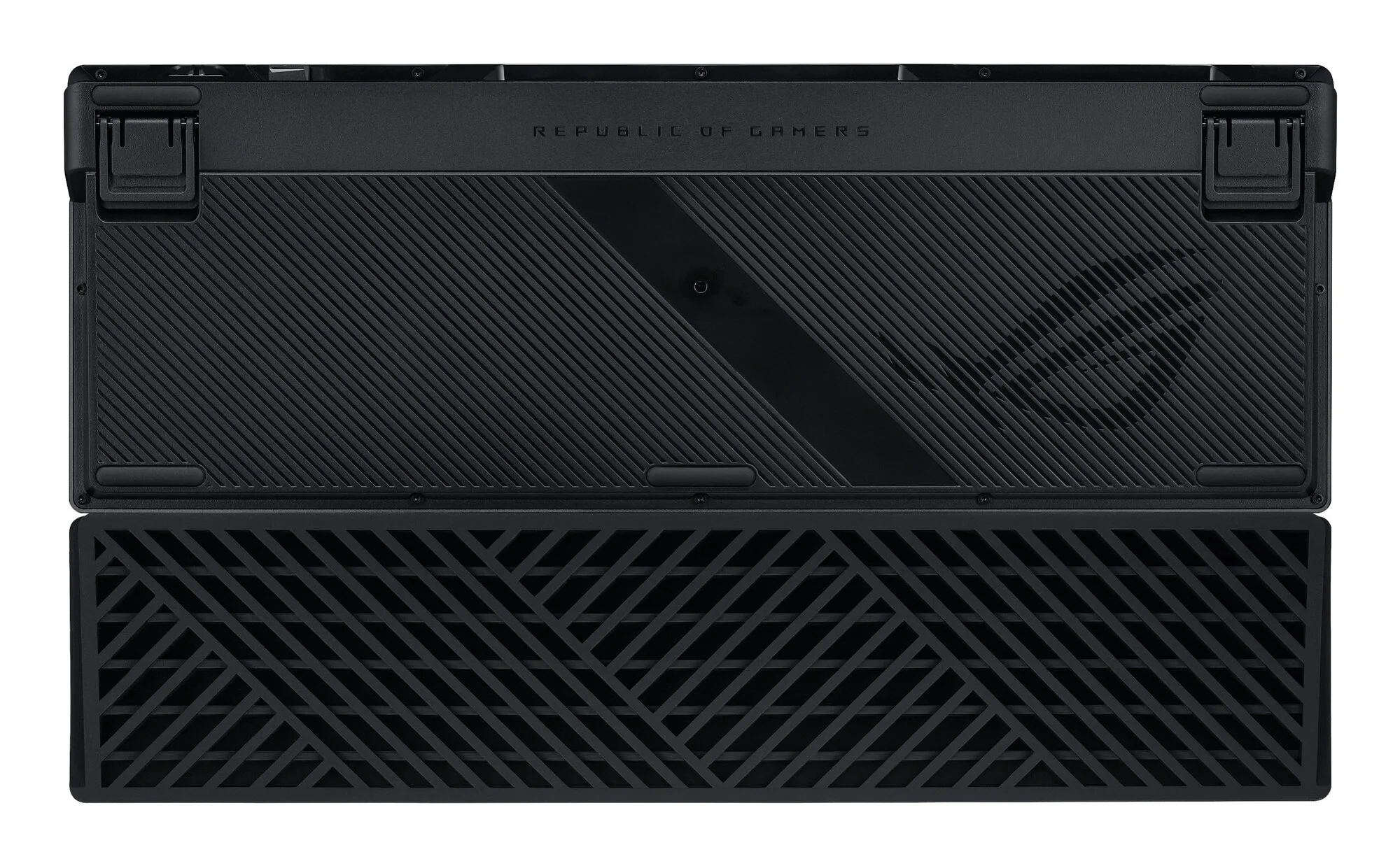 ASUS ROG Azoth 96 HE Tastatur Gaming USB + RF Wireless + Bluetooth QWERTZ Schwarz – Bild 5