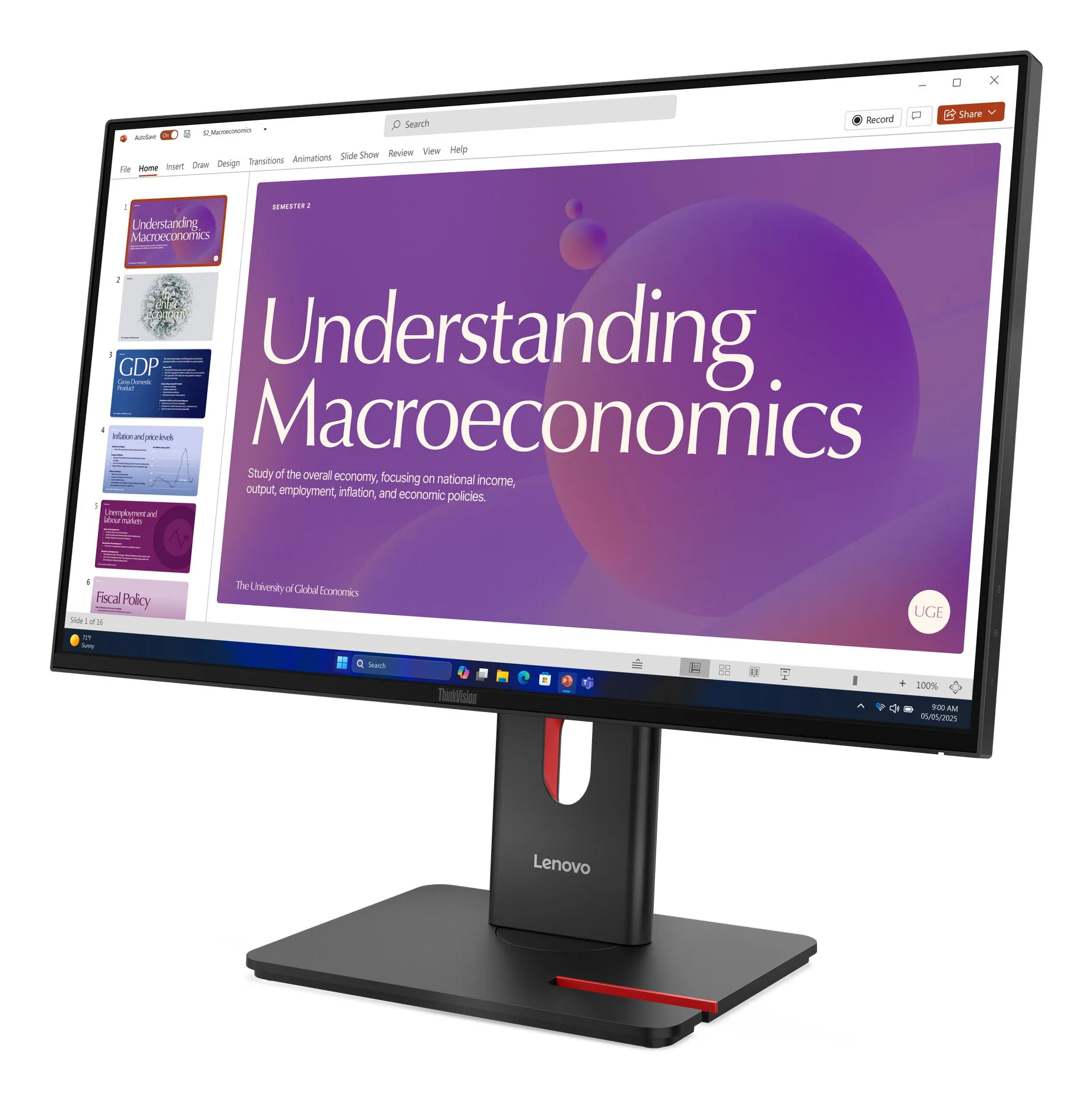 Lenovo ThinkVision T24D-40 Monitor – Bild 4