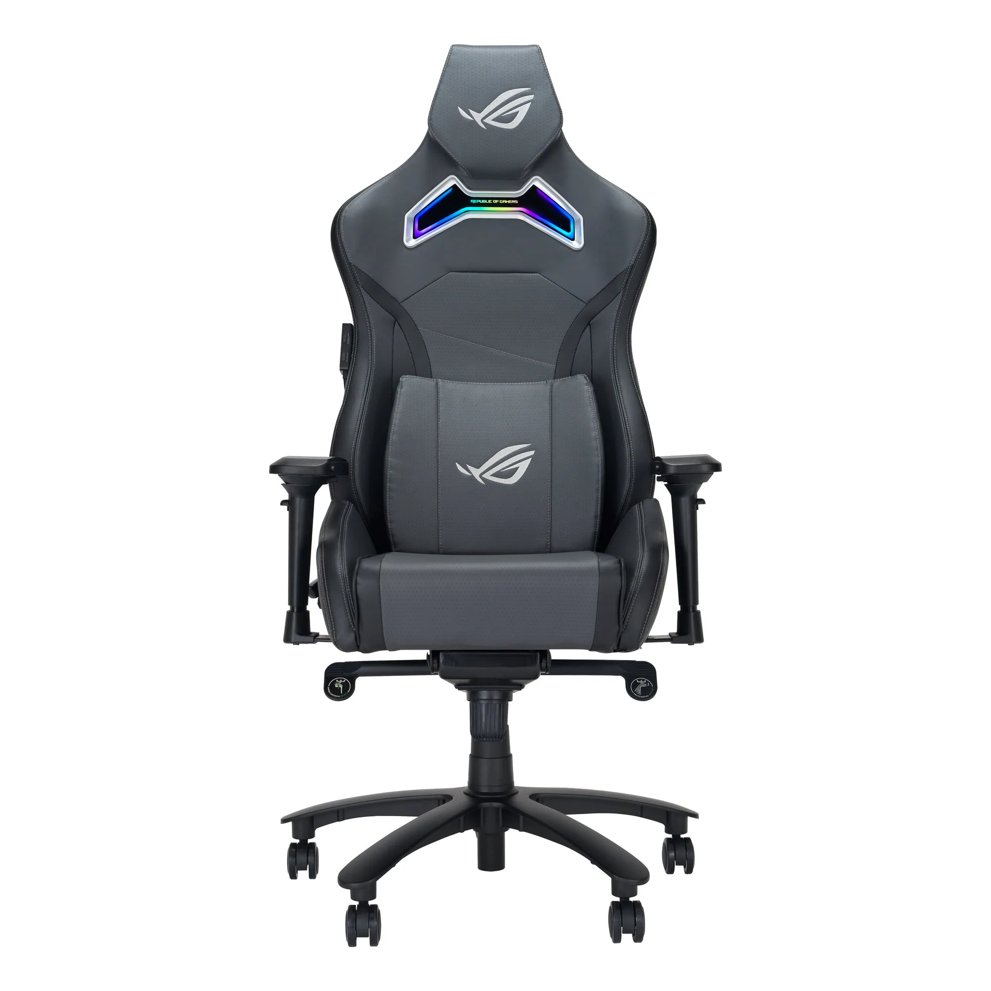 ASUS ROG Chariot X Universal-Gamingstuhl Gepolsterter, ausgestopfter Sitz Grau – Bild 1