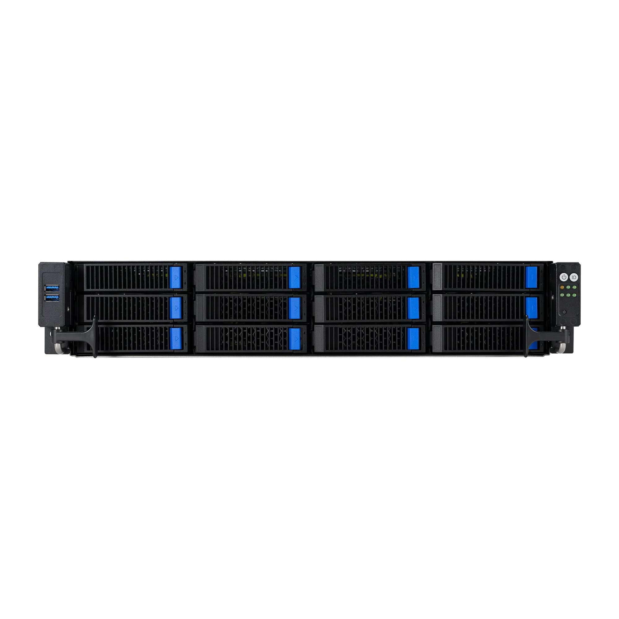 ASUS RS521A-E12-RS12U Socket SP5 Rack (2U) Schwarz, Silber – Bild 5