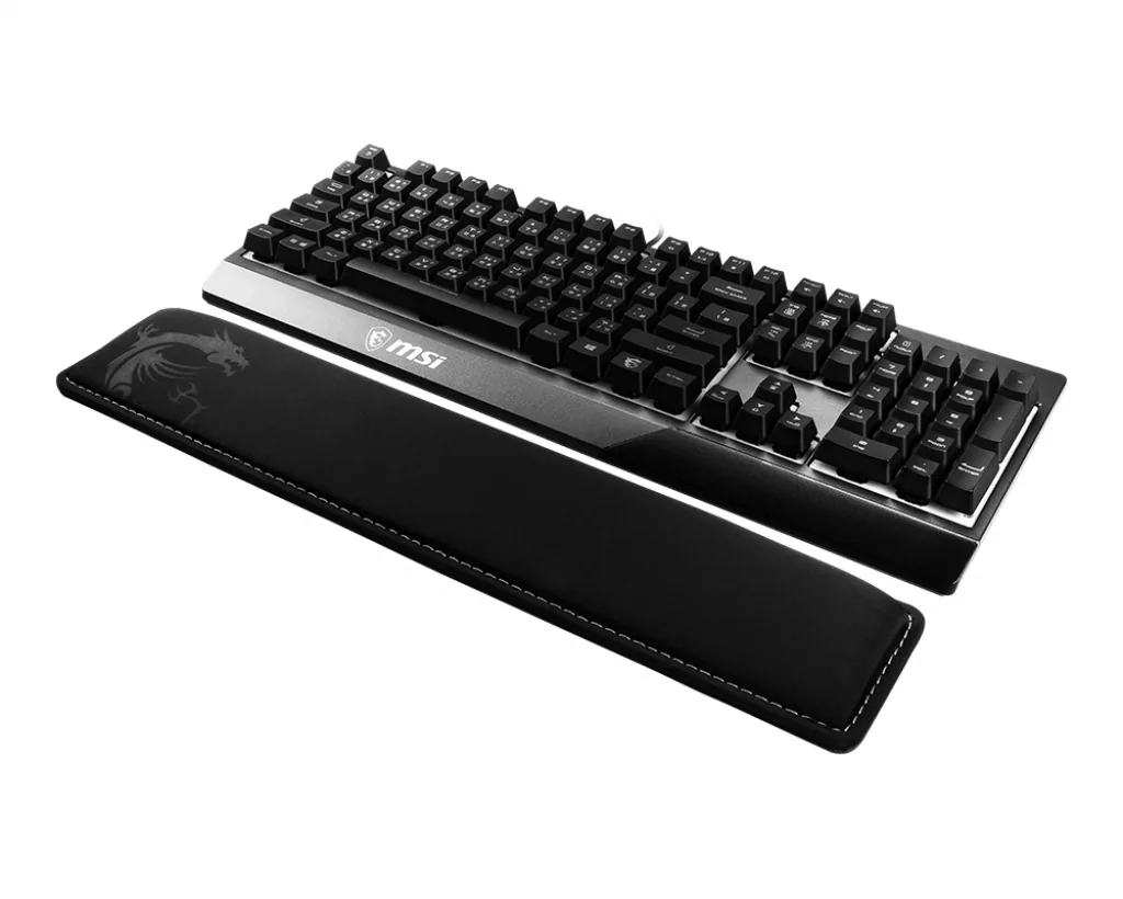 MSI Vigor-WR01 Handgelenkstütze Memory-Schaum, Gummi Schwarz – Bild 4