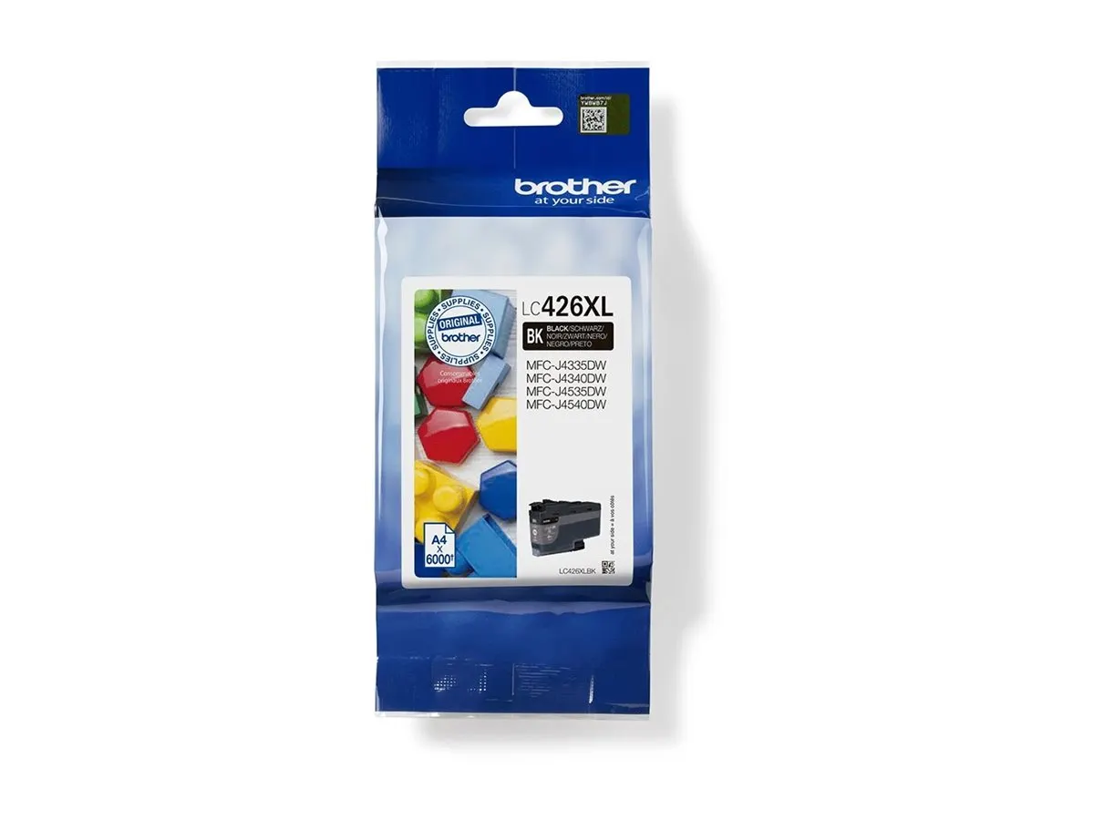 Brother LC-426XLBK Druckerpatrone Original Hohe (XL-) Ausbeute Schwarz