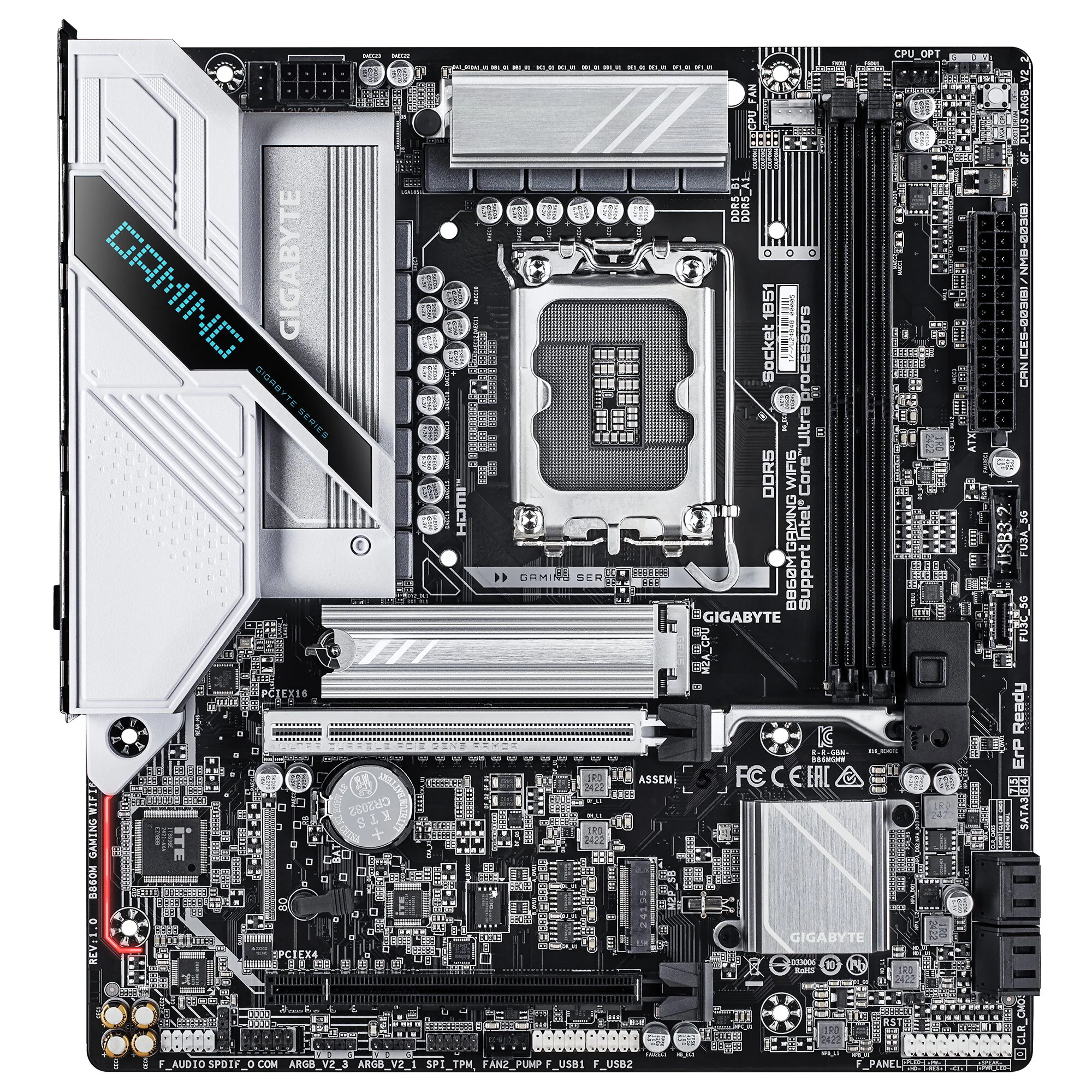 GIGABYTE B860M GAMING WIFI6 Mainboard – Bild 2