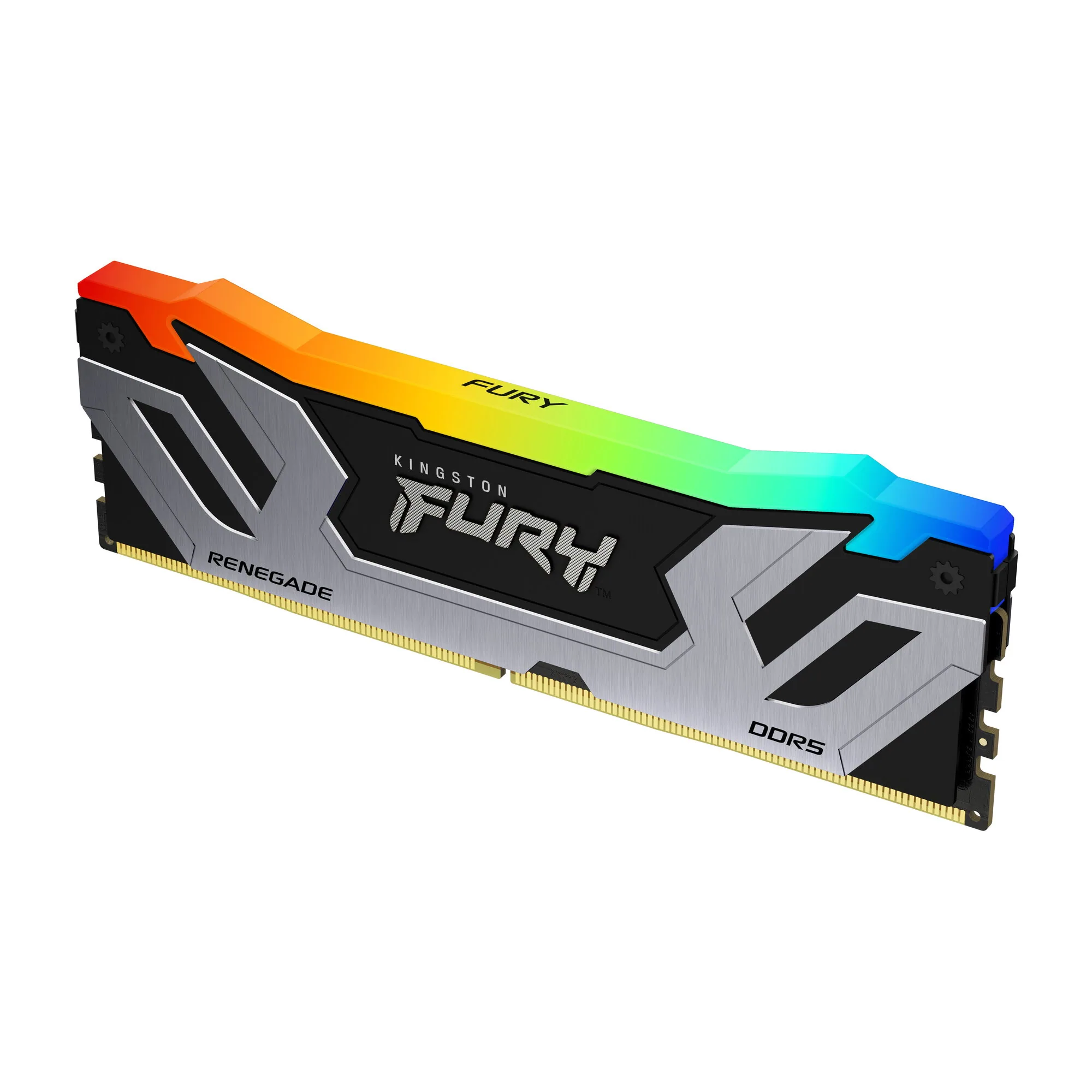 Kingston Technology FURY 48GB 8400MT/s DDR5 CL40 CUDIMM (2er-Kits) Renegade RGB Silver XMP – Bild 4