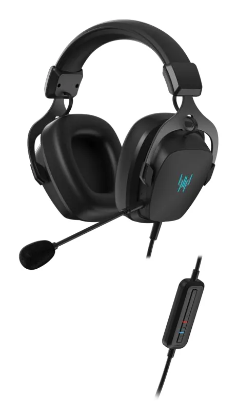 Acer Predator Galea 370 PHW350 Kopfhörer Kabelgebunden Kopfband Gaming USB Typ-A Schwarz – Bild 2