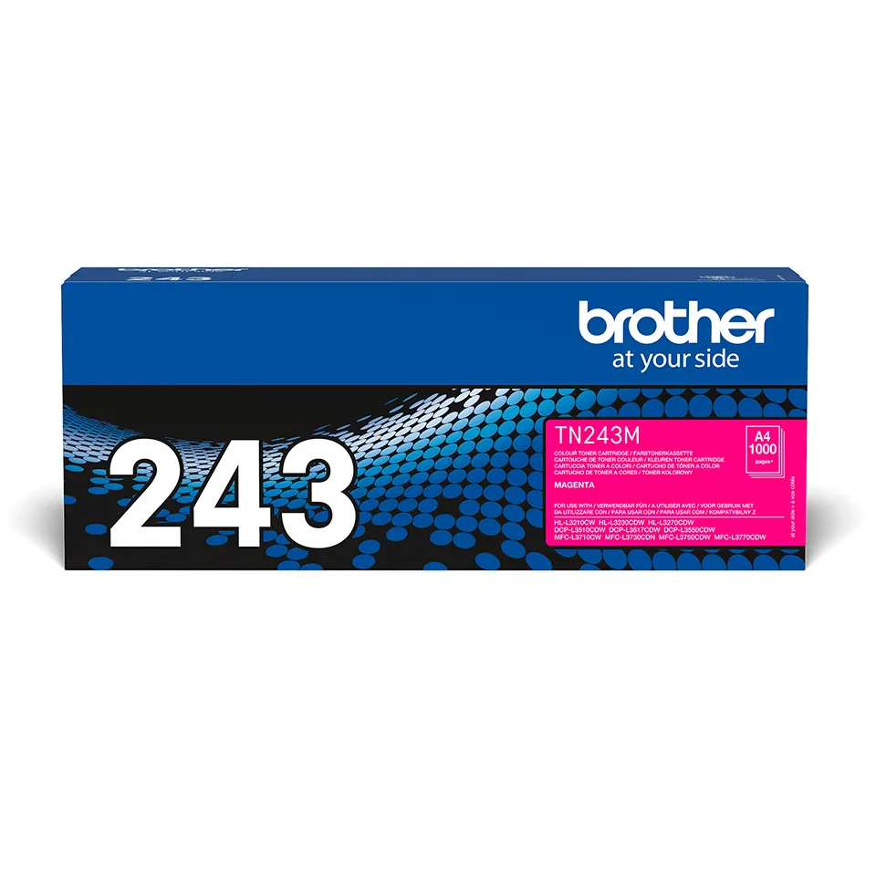 Brother TN-243M Tonerkartusche 1 Stück(e) Original Magenta – Bild 1