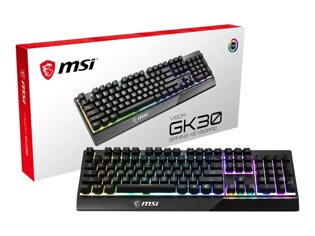 MSI Vigor GK-30 Gaming Keyboard, verkabelt