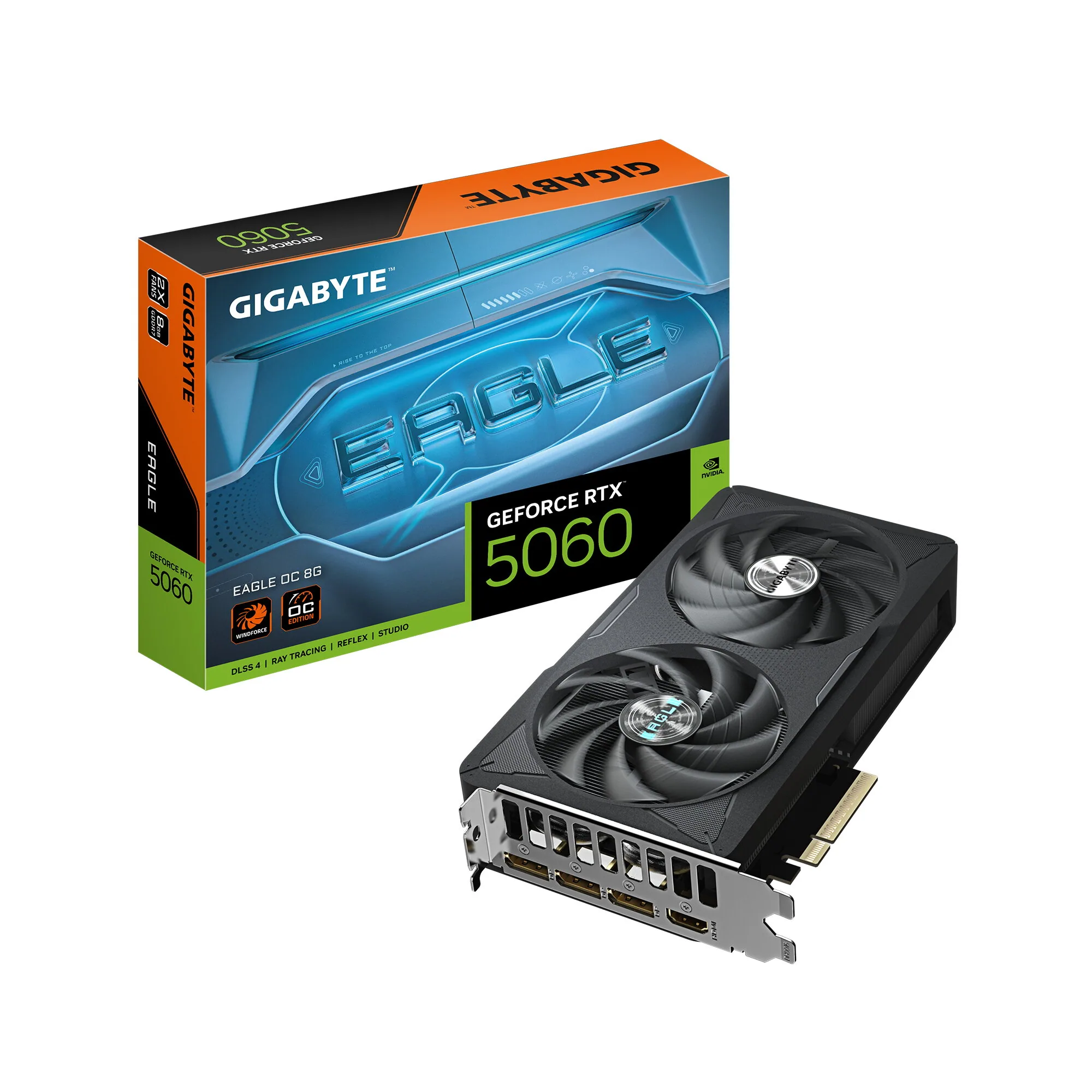 GIGABYTE GeForce RTX 5060 EAGLE OC 8G Grafikkarte – Bild 1