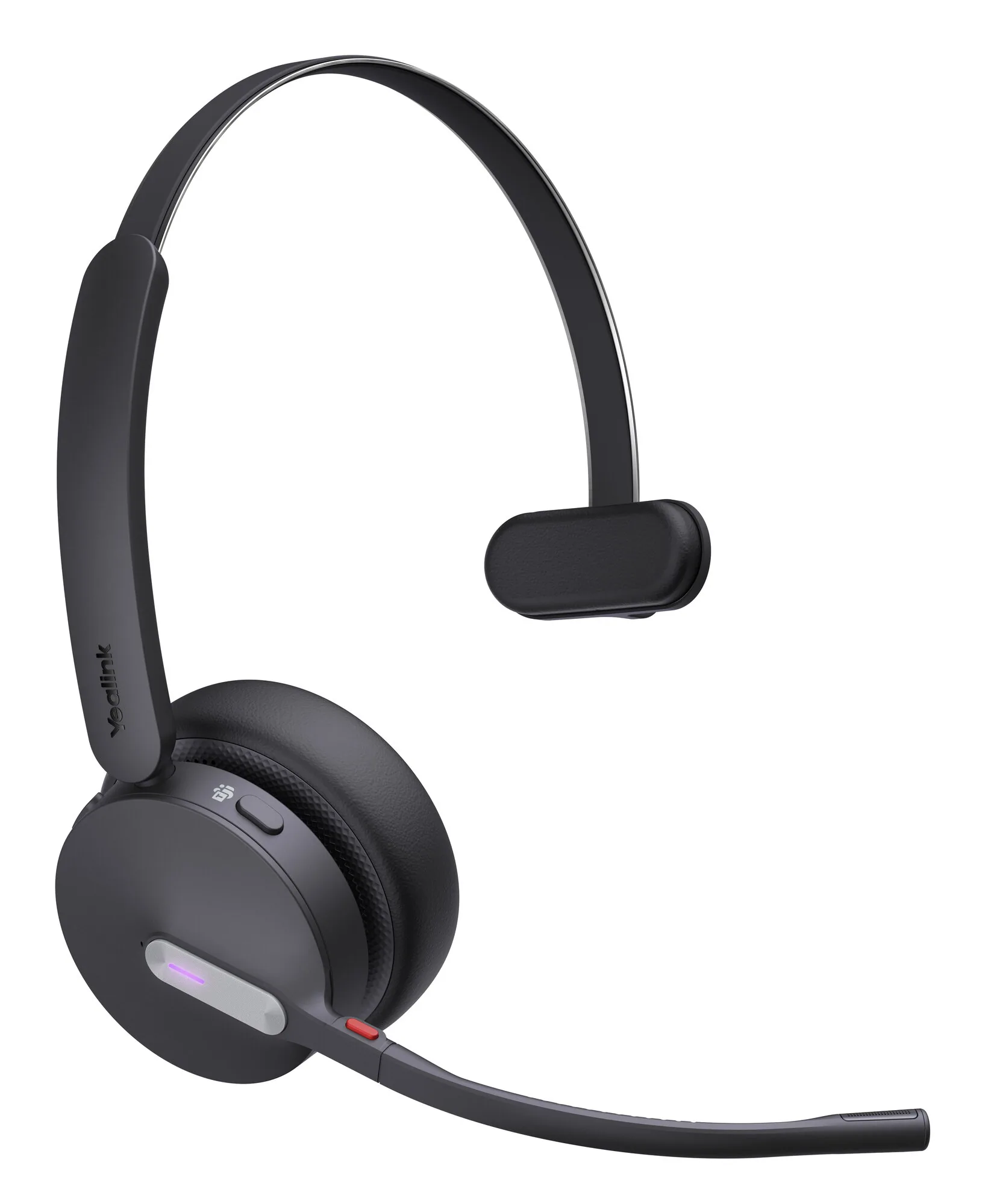 Yealink WH64 Workstation Mono Headset Kopfhörer Verkabelt & Kabellos Kopfband Büro/Callcenter USB Typ-C Bluetooth Ladestation Schwarz – Bild 3