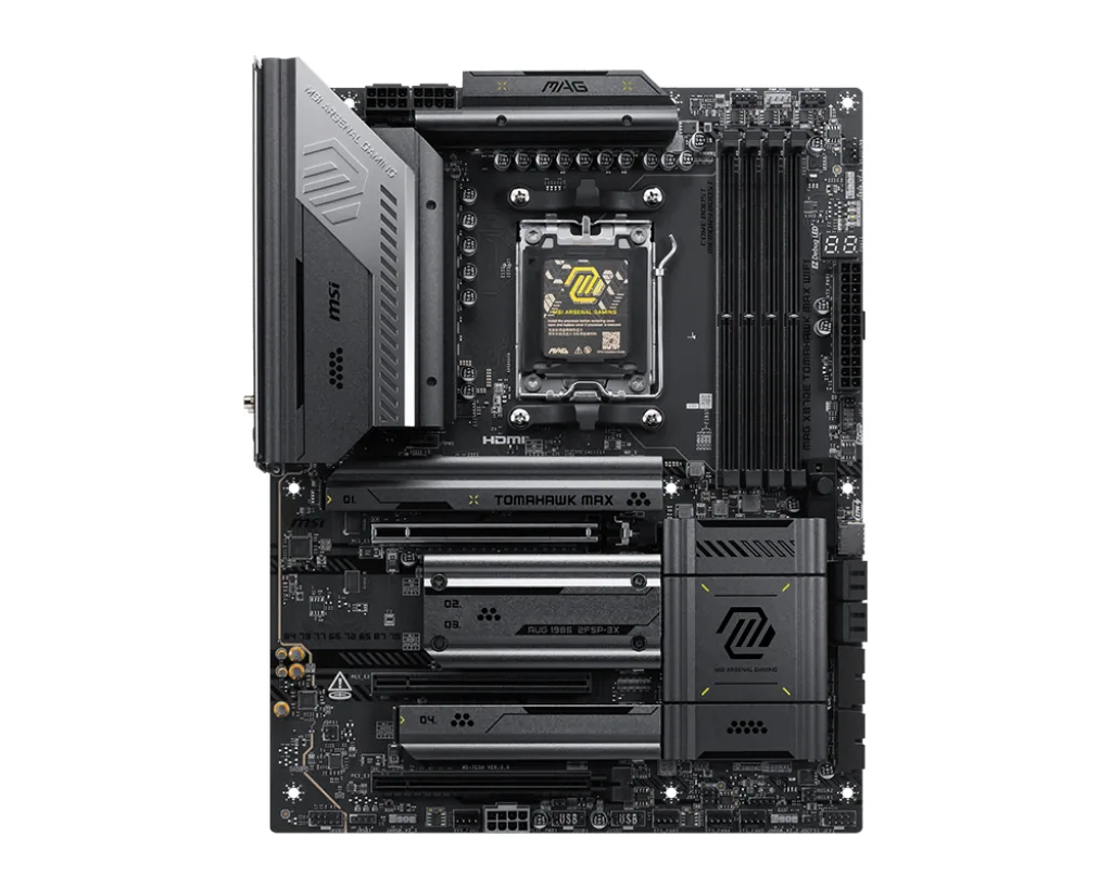 MSI MAG X870E TOMAHAWK MAX WIFI Motherboard AMD X870E Sockel AM5 ATX – Bild 2