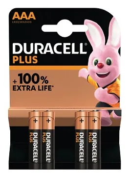 Duracell Plus Einwegbatterie AAA Alkali – Bild 1