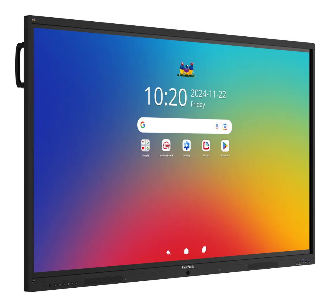 ViewSonic IFP6541 Interaktives Whiteboard 165,1 cm (65") 3840 x 2160 Pixel Touchscreen Schwarz – Bild 3