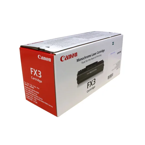 Canon FX-3 Tonerkartusche 1 Stück(e) Original Schwarz – Bild 1