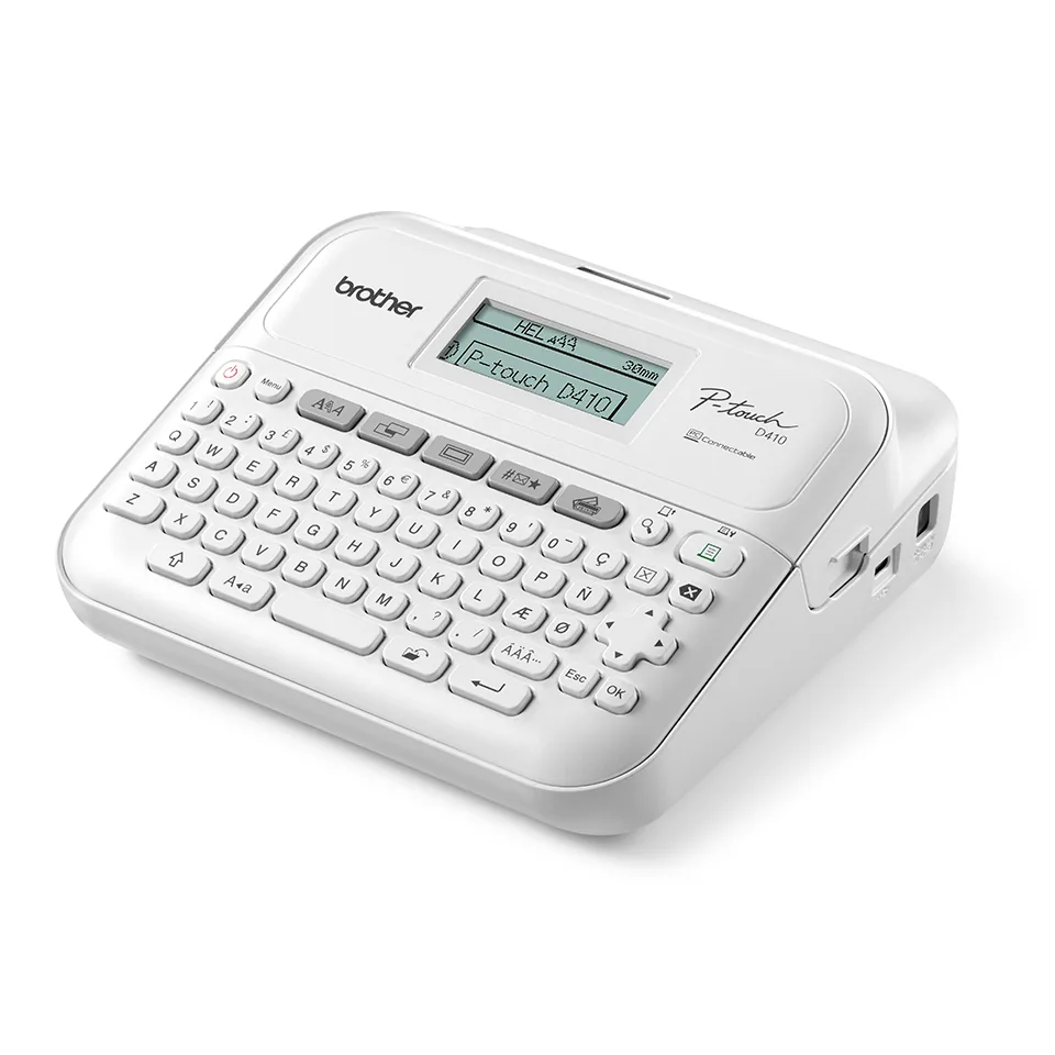 Brother PT-D410VP Etikettendrucker ZINK (Zero-Ink) 180 x 180 DPI Kabelgebunden TZe QWERTY – Bild 4