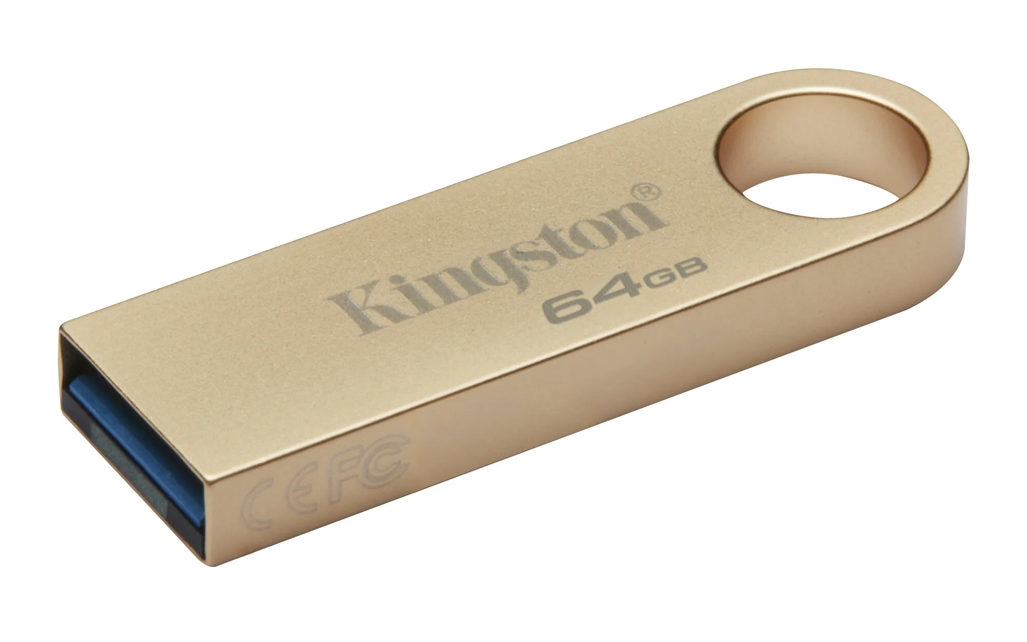 Kingston Technology DataTraveler 64GB 220MB/s Metall-USB-Stick 3.2 Gen 1 SE9 G3 – Bild 2