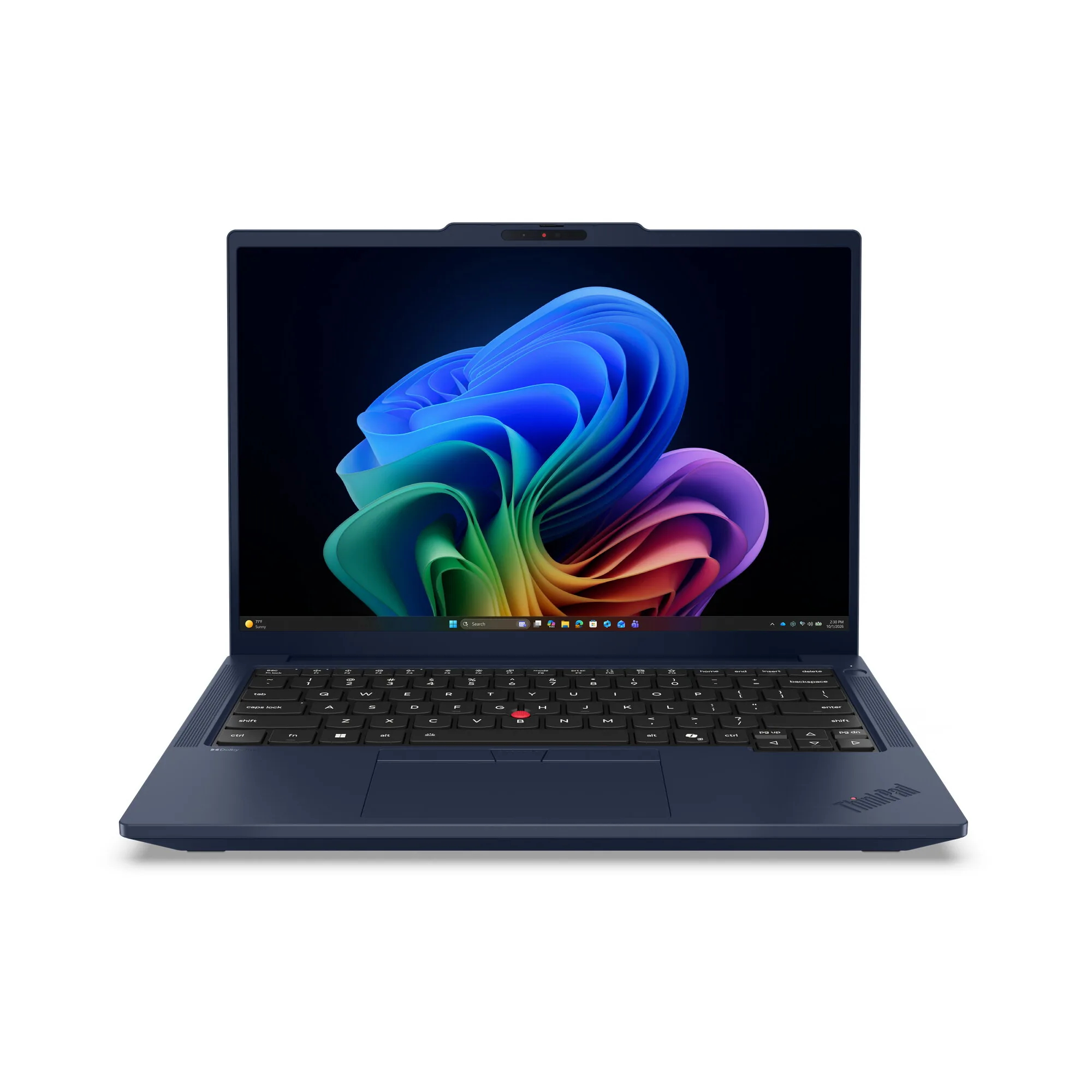 Lenovo ThinkPad T14 Gen 7 (Intel) Copilot+ PC Intel Core Ultra 5 325 Laptop 35,6 cm (14") WUXGA 16 GB LPDDR5x-SDRAM 512 GB SSD Wi-Fi 7 (802.11be) Windows 11 Pro Blau Deutsch – Bild 1