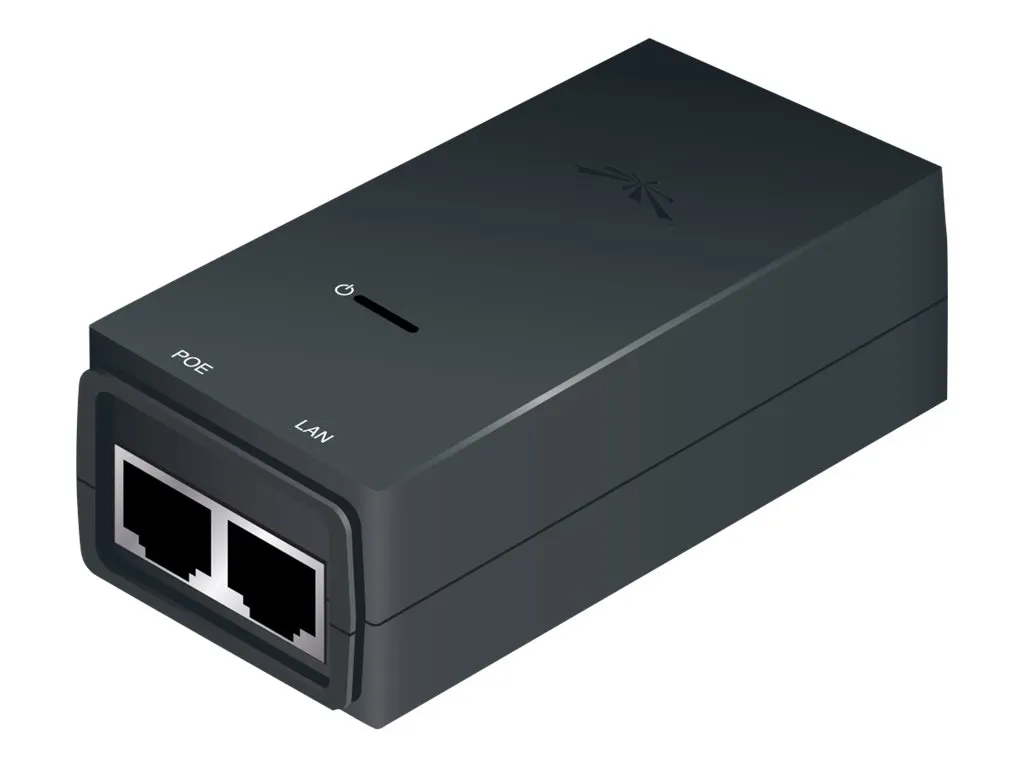 Ubiquiti POE Injector, 24VDC, 12W, Gigabit Port