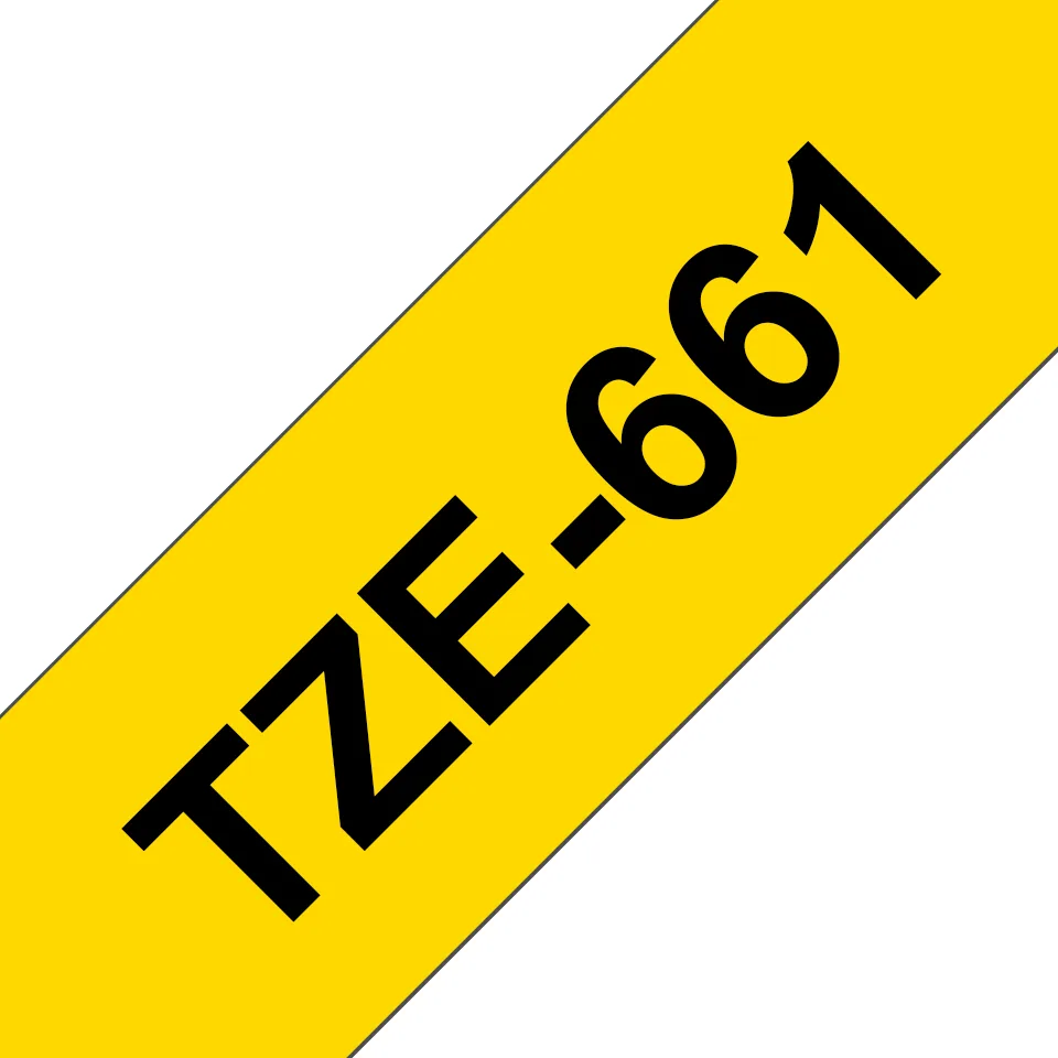 Brother TZE-661 Etiketten erstellendes Band TZ – Bild 2