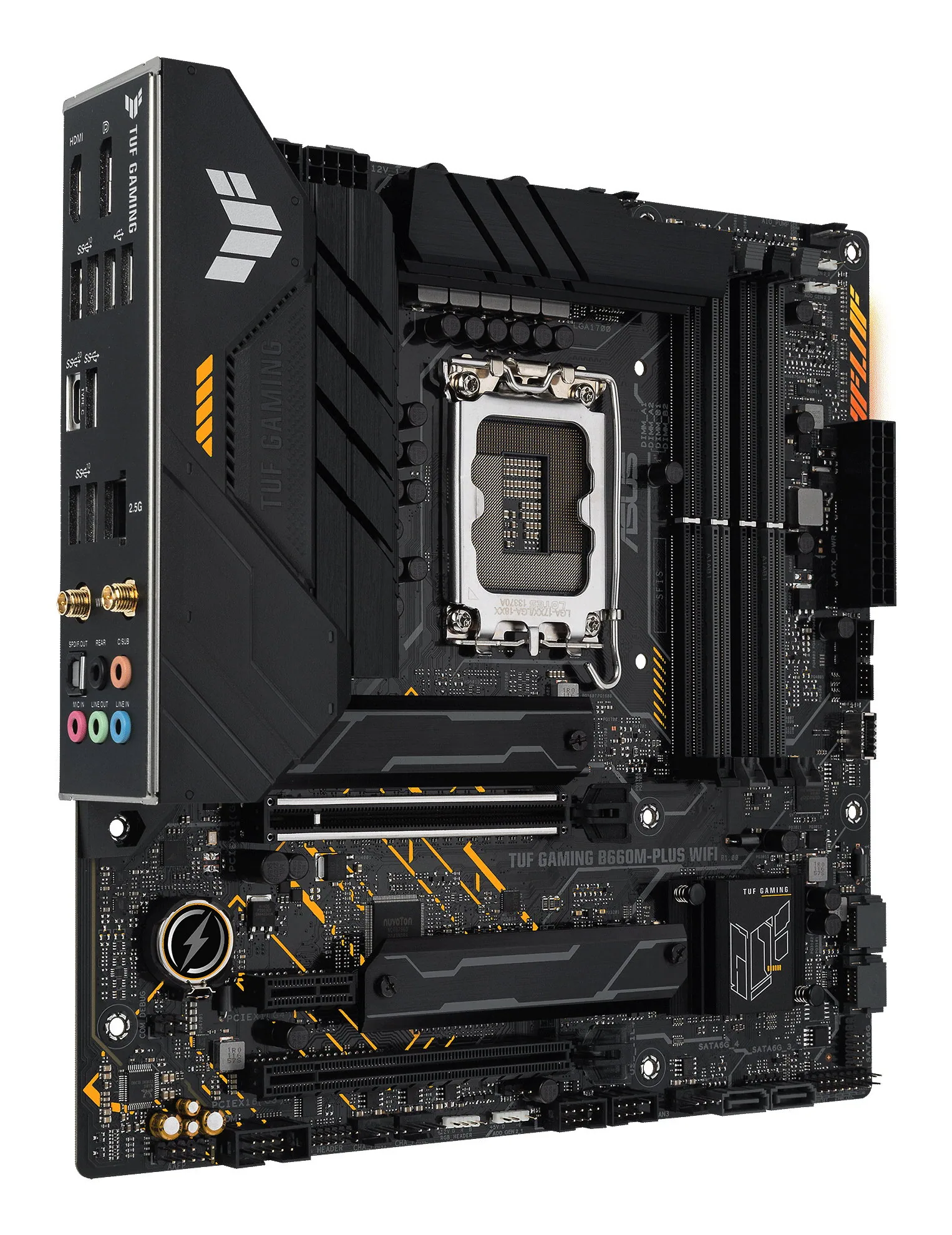 ASUS TUF GAMING B660M-PLUS WIFI Intel B660 LGA 1700 micro ATX – Bild 3