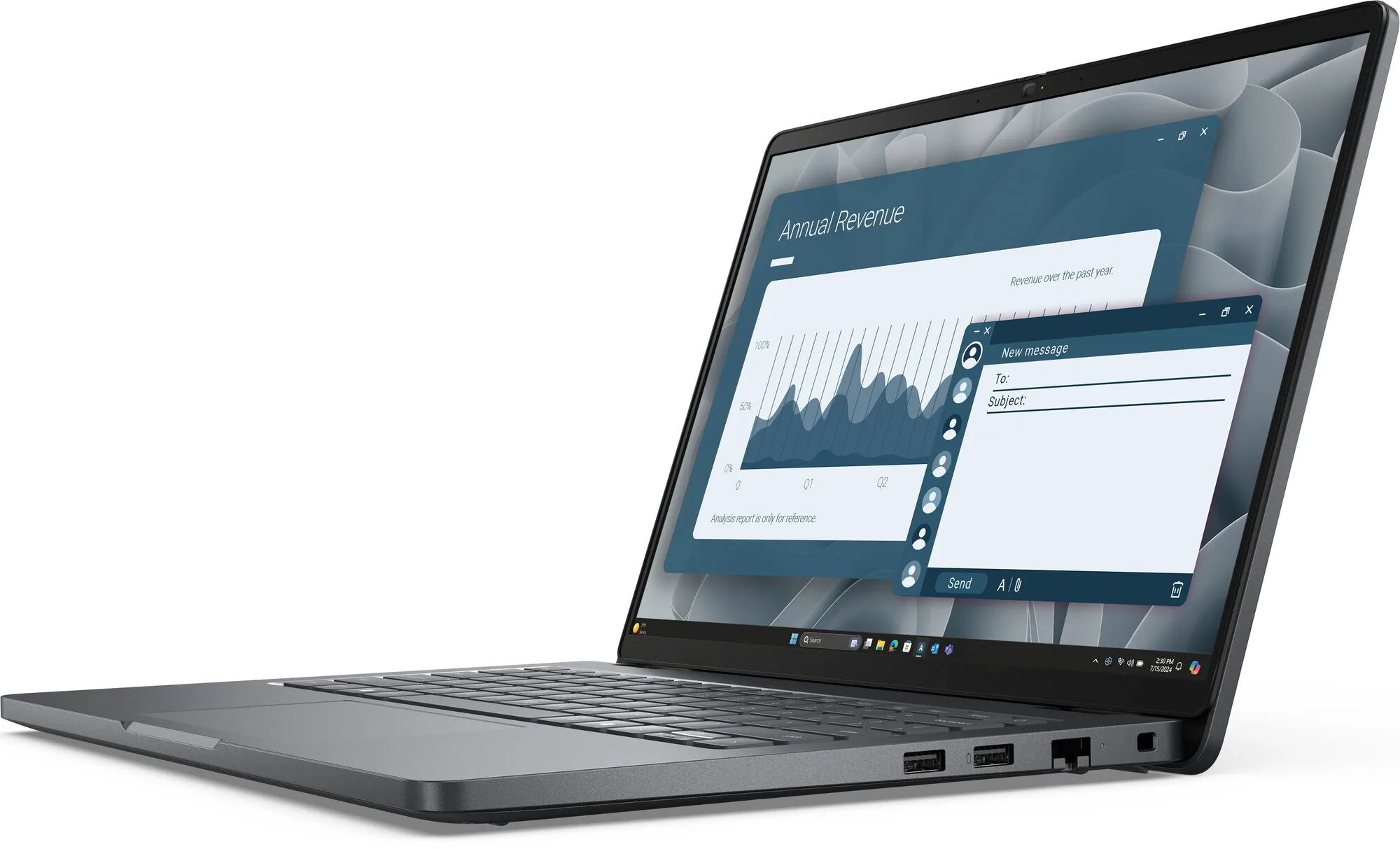 DELL Pro 14 PC14255 Laptop, AMD Ryzen™ 5 PRO, 16 GB – Bild 3