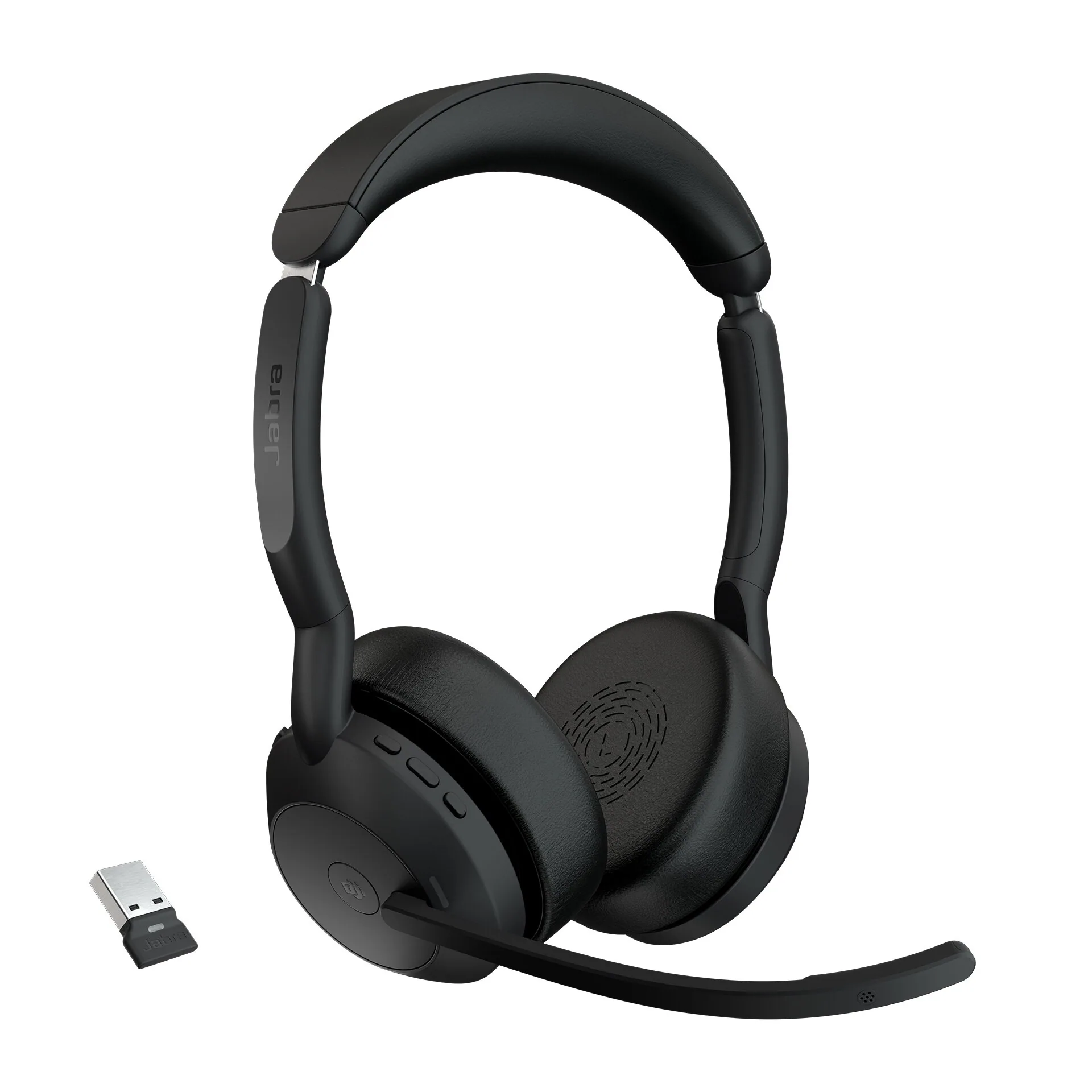Jabra Evolve2 55 Kopfhörer Kabellos Kopfband Büro/Callcenter USB Typ-C Bluetooth Ladestation – Bild 1