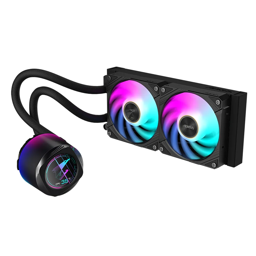GIGABYTE AORUS WATERFORCE X II 240 AIO Flüssigkeits-CPU-Kühler – Bild 2