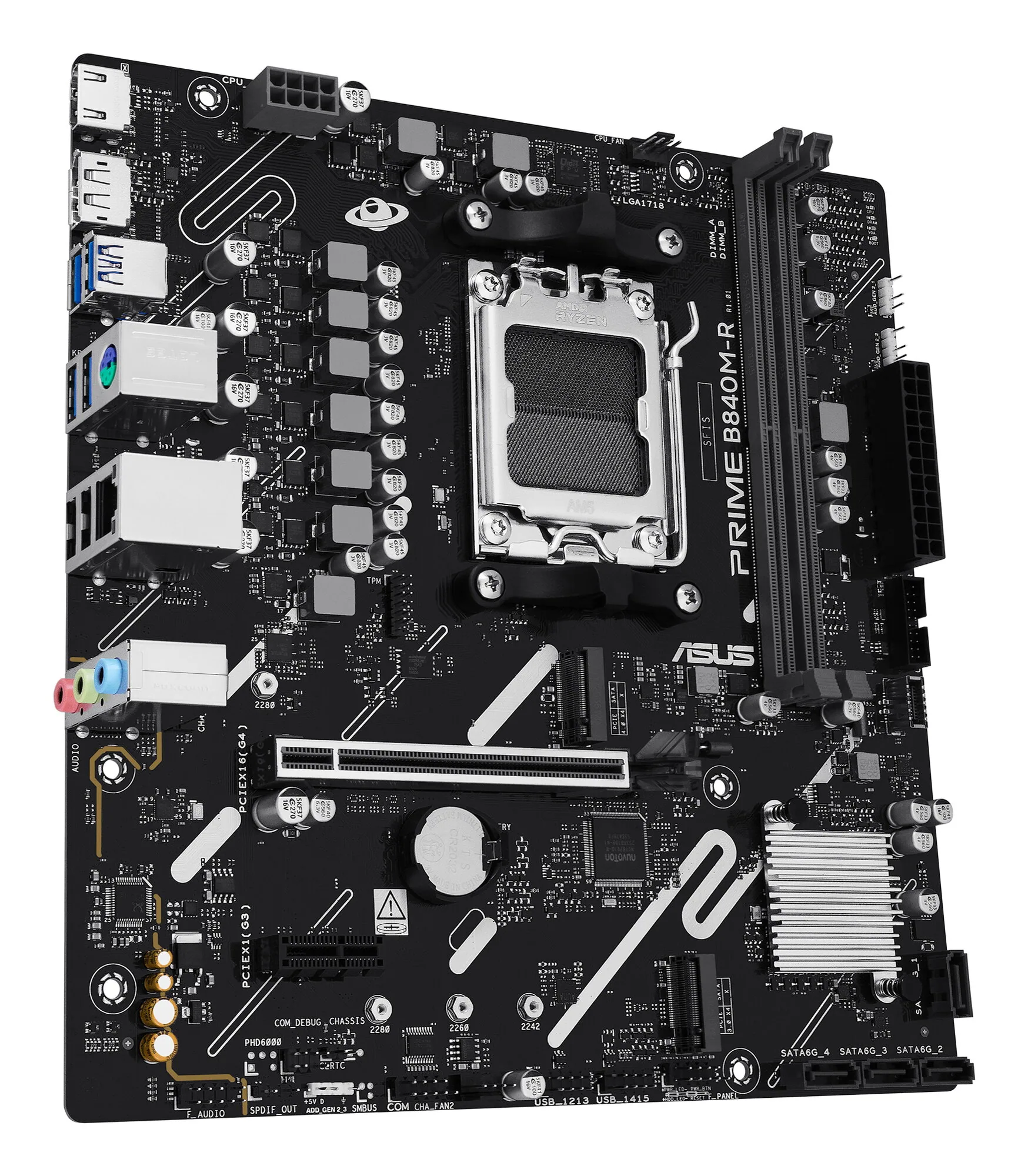 ASUS PRIME B840M-R AMD B840 Sockel AM5 micro ATX – Bild 3