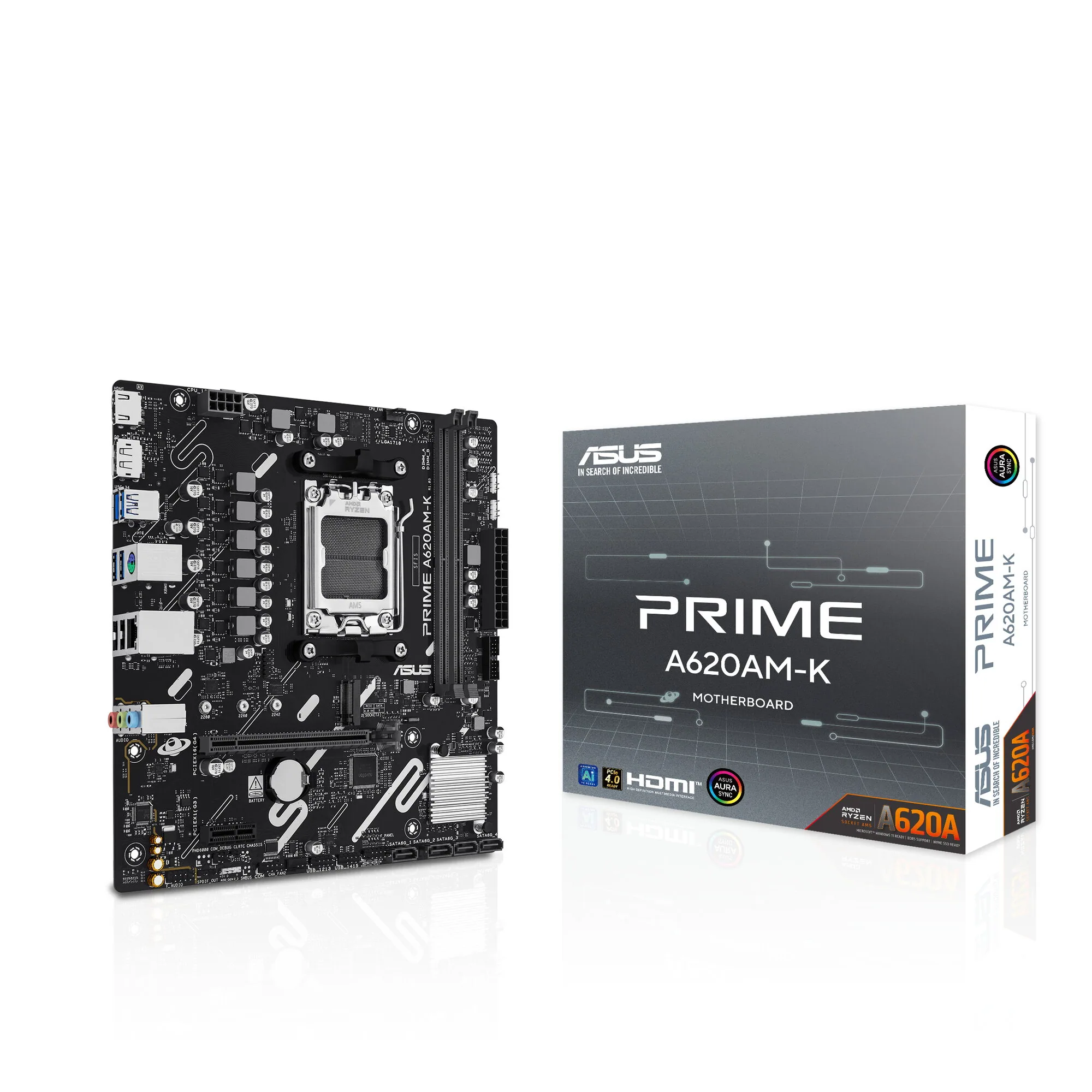 ASUS PRIME A620AM-K AMD A620A Sockel AM5 micro ATX – Bild 4