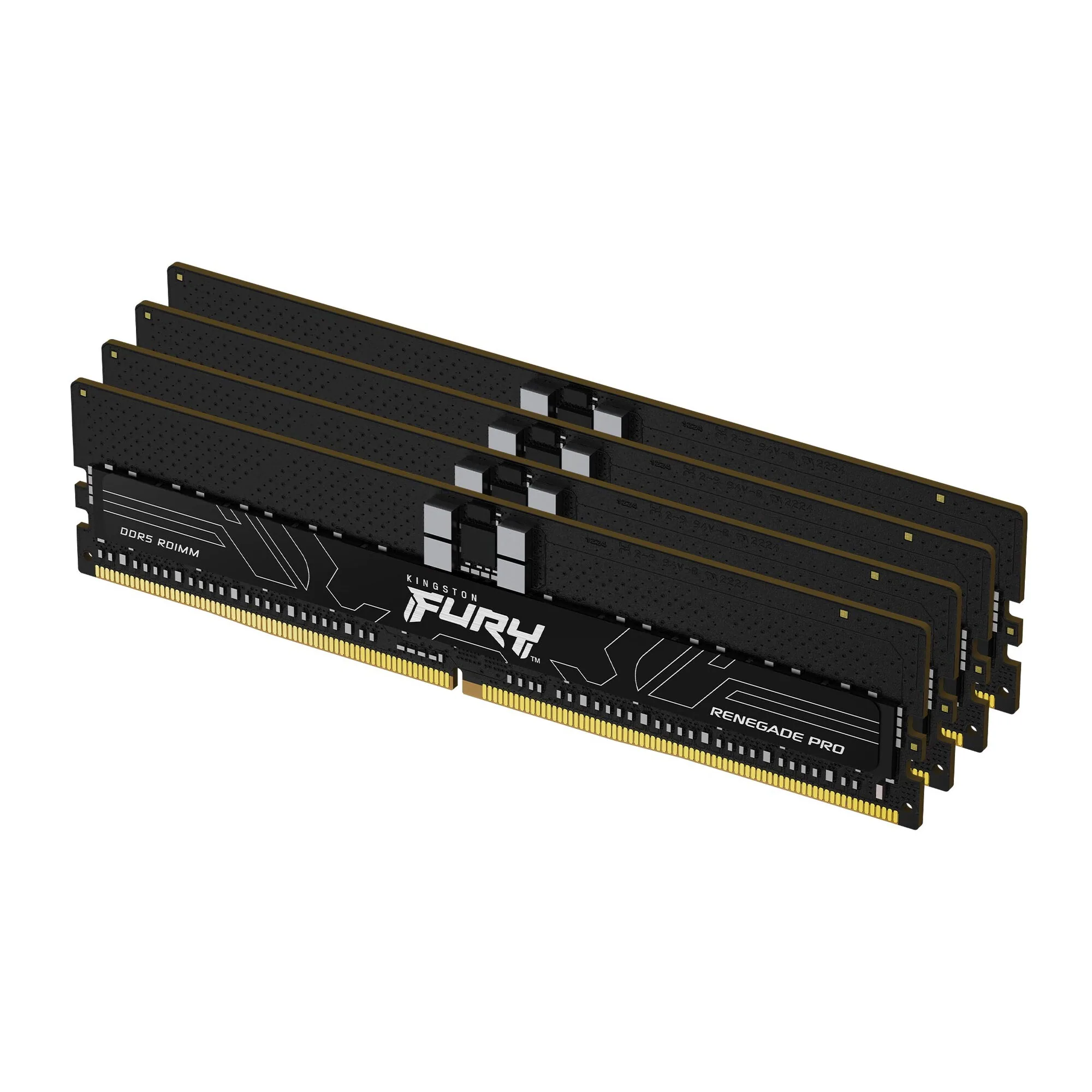 Kingston Technology FURY 128GB 5600MT/s DDR5 ECC Reg CL28 DIMM (4er-Kit) Renegade Pro EXPO – Bild 1