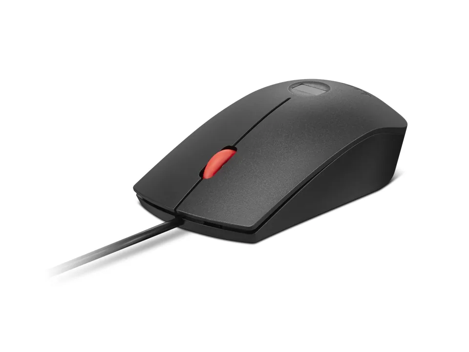 Lenovo 4Y51S24029 Maus Büro Beidhändig USB Typ-A Optisch 2000 DPI – Bild 2