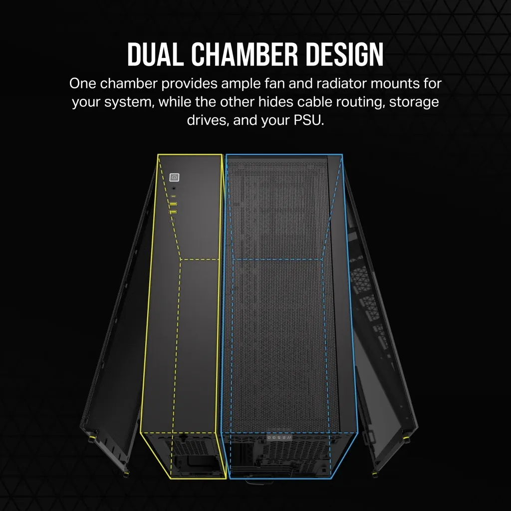 Corsair Geh Midi 2500X (Tempered Glass)