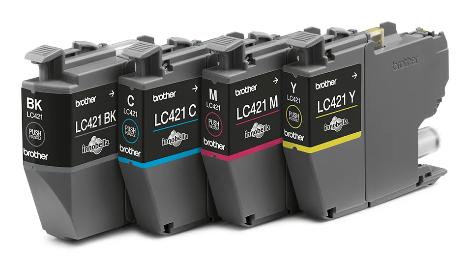 Brother LC-421VAL PagePack 4 Stück(e) Original Standardertrag Schwarz, Cyan, Magenta, Gelb – Bild 2