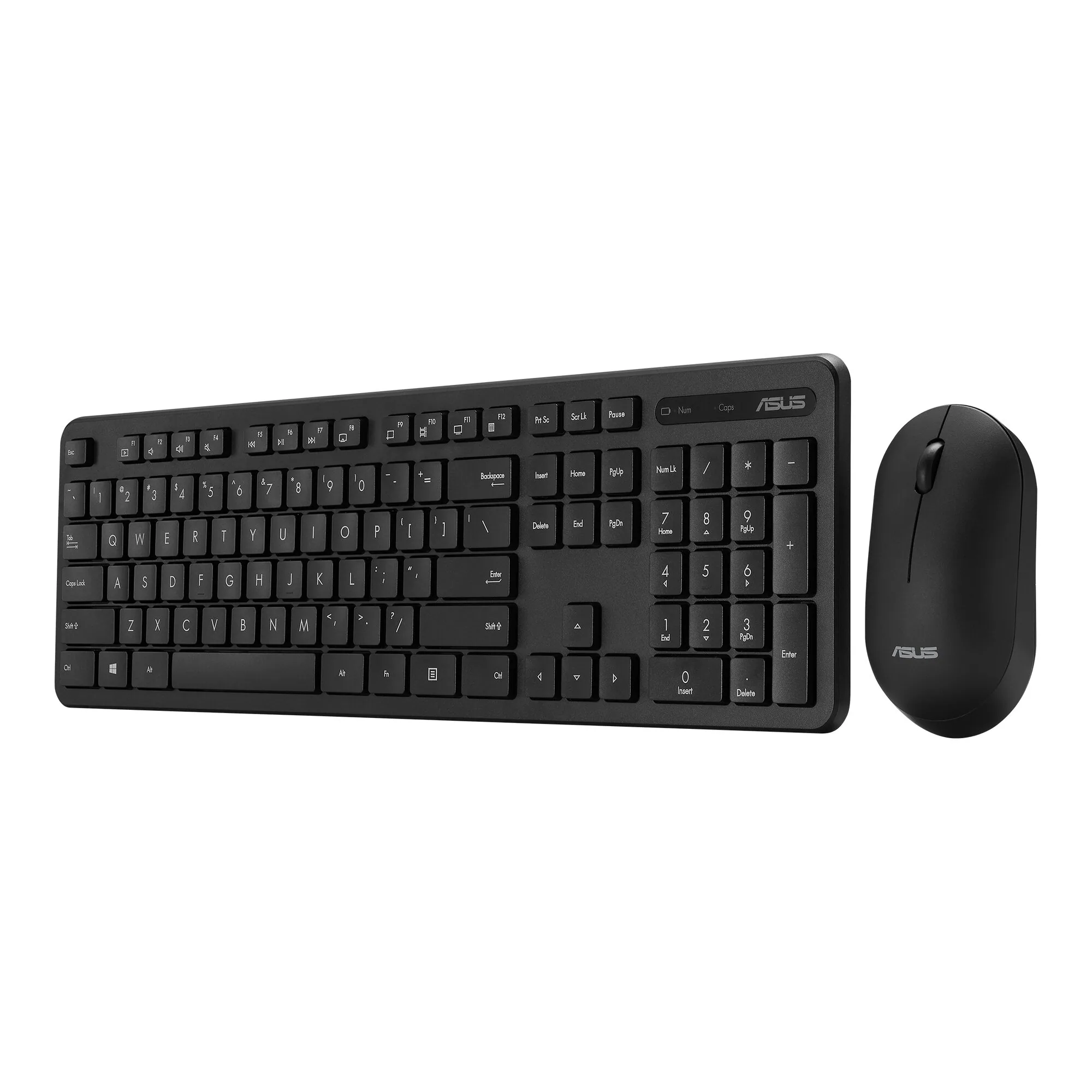 ASUS CW100 Tastatur Maus enthalten Universal RF Wireless QWERTZ Deutsch Schwarz – Bild 2