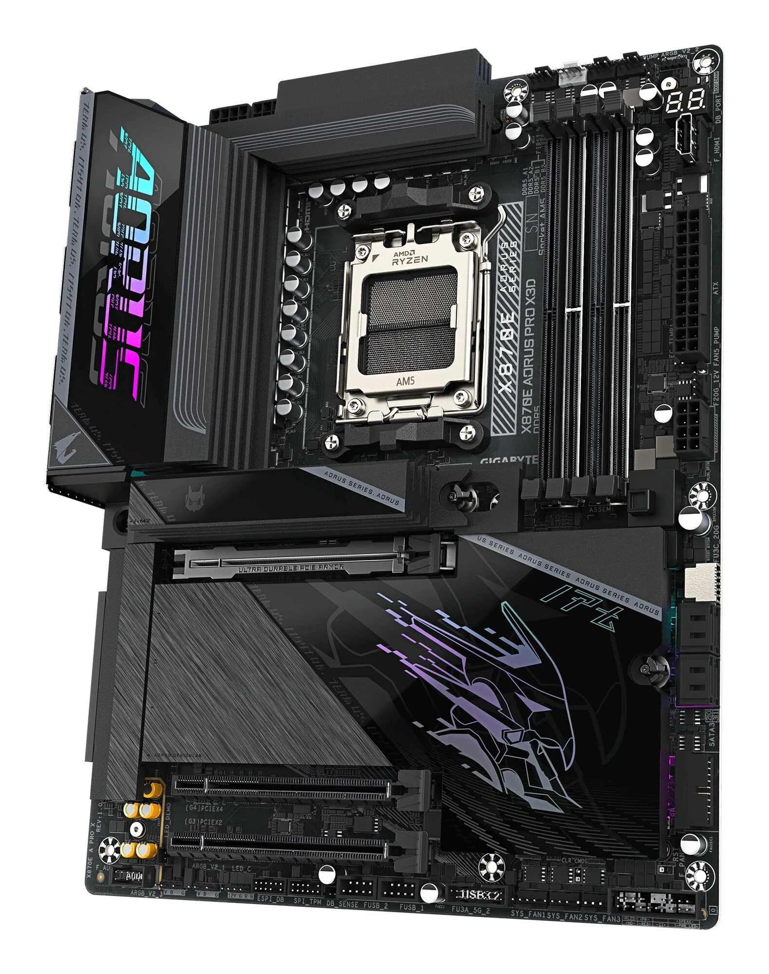 GIGABYTE X870E AORUS PRO X3D Mainboard – Bild 4