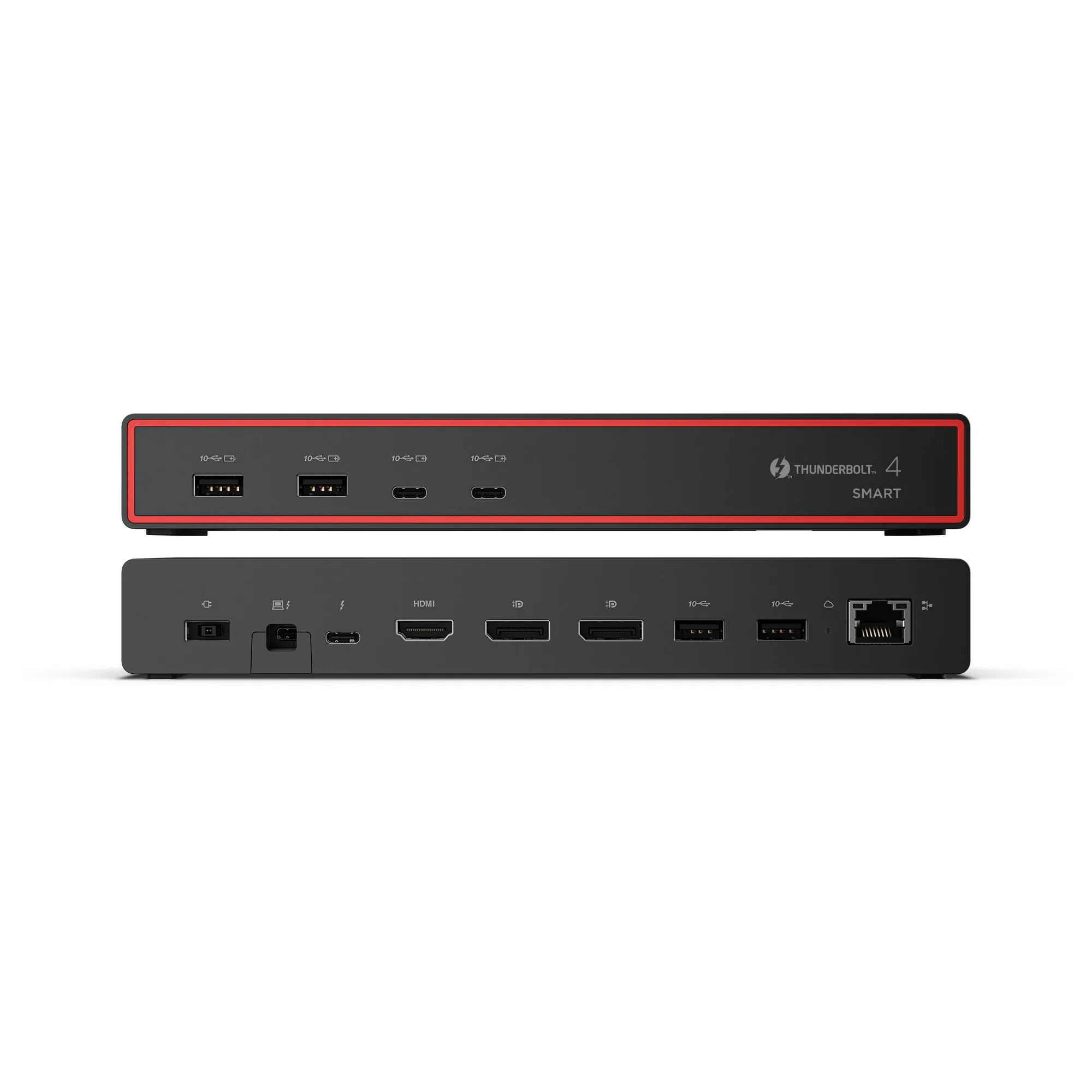 Lenovo ThinkPad Thunderbolt 4 Smart Dock Gen2 7500 Kabelgebunden Schwarz – Bild 1