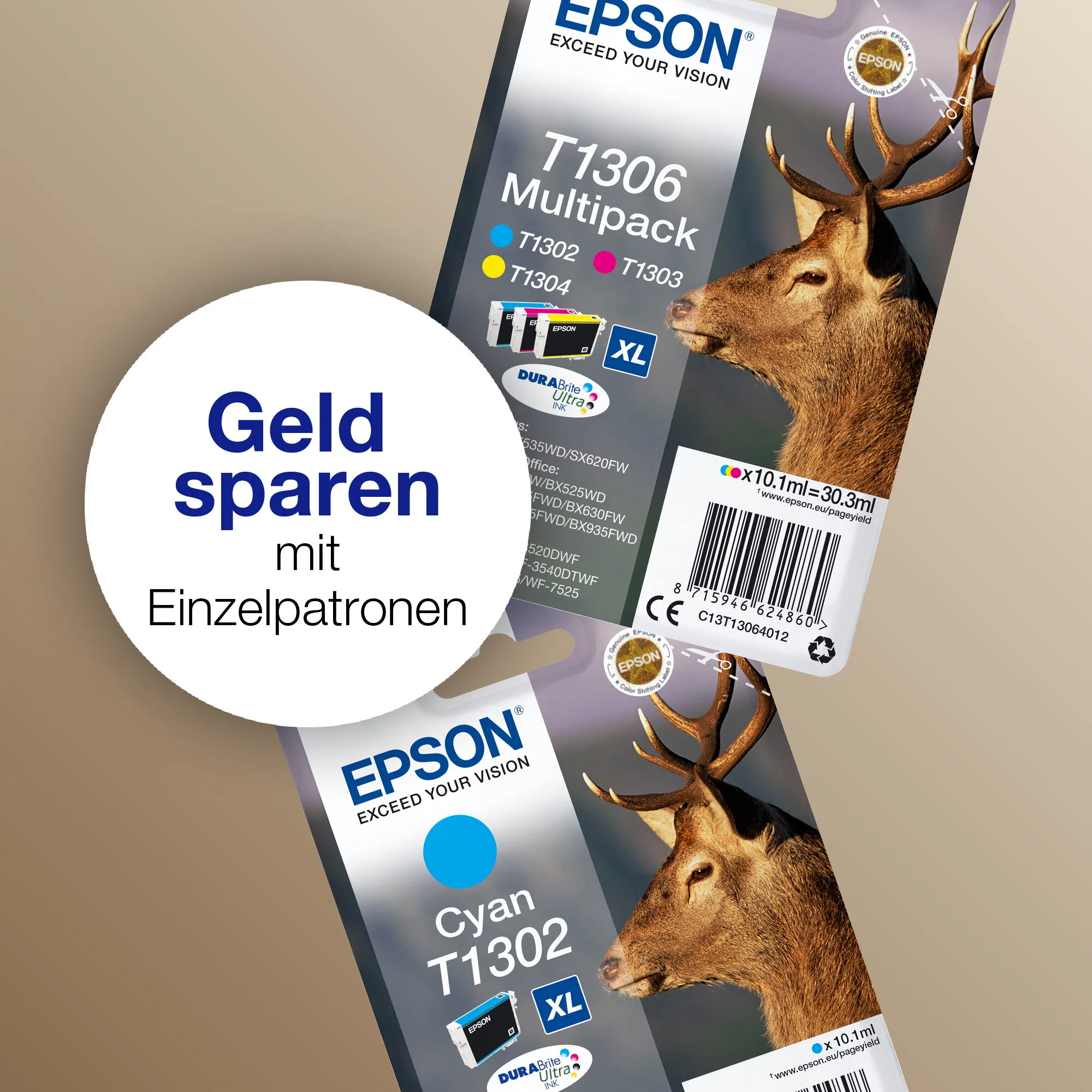 Epson Stag T1303 Hirsch DURABrite Ultra Single Magenta Tinte – Bild 4