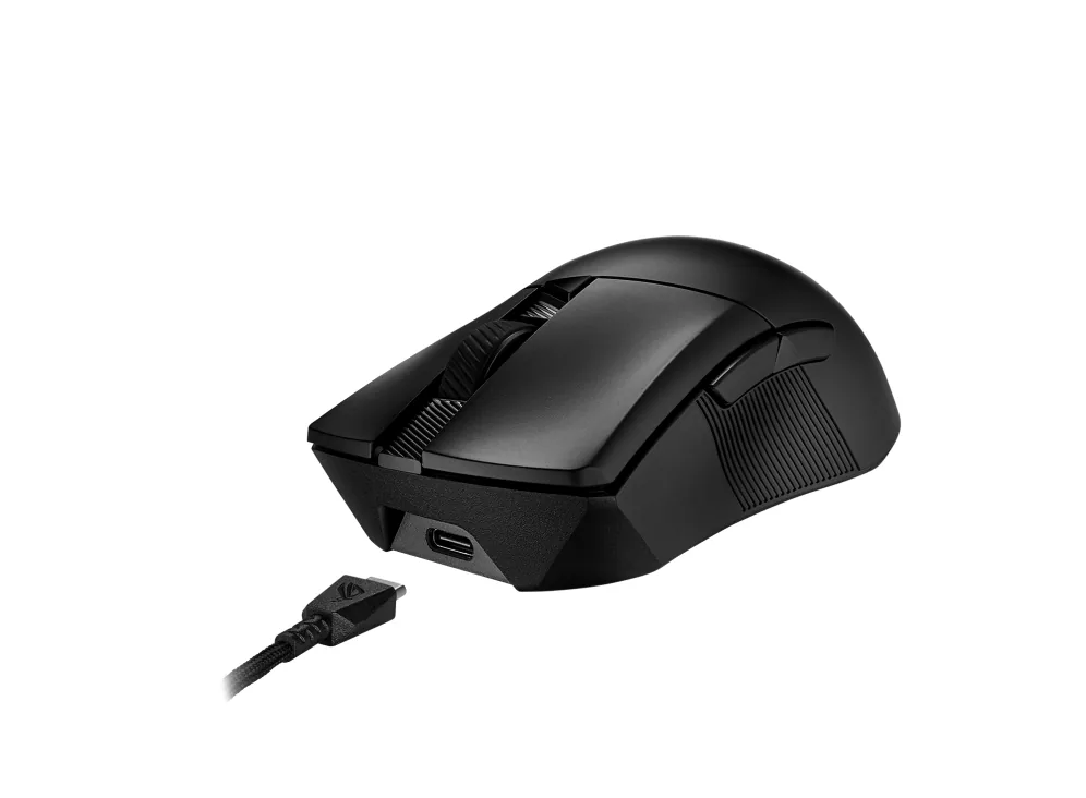 ASUS ROG Gladius III Wireless AimPoint Maus Gaming Rechts RF Wireless + Bluetooth + USB Type-A Optisch 36000 DPI – Bild 4