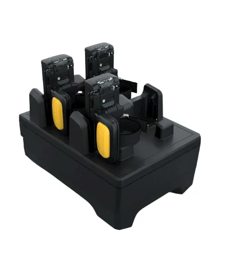 Zebra CRD-RS51-4SCHG-01 Akkuladegerät Batterie für Barcodelesegerät Gleichstrom – Bild 1