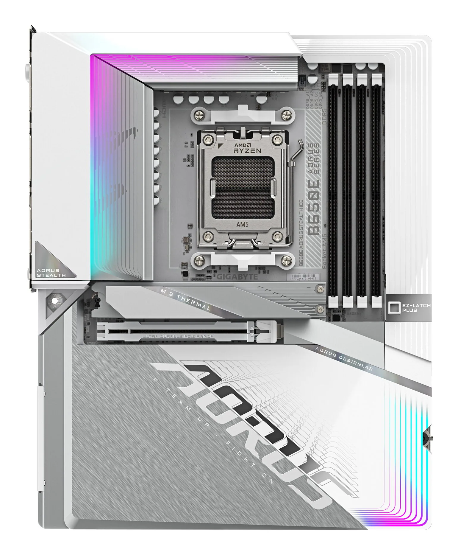 GIGABYTE B650E AORUS STEALTH ICE Mainboard – Bild 2