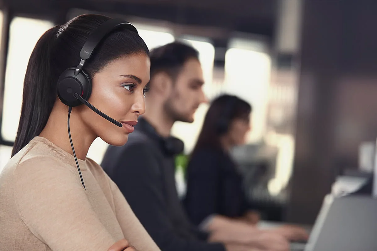 Jabra Evolve2 40 SE Kopfhörer Kabelgebunden Kopfband Büro/Callcenter USB Type-C / USB Type-A Schwarz – Bild 3