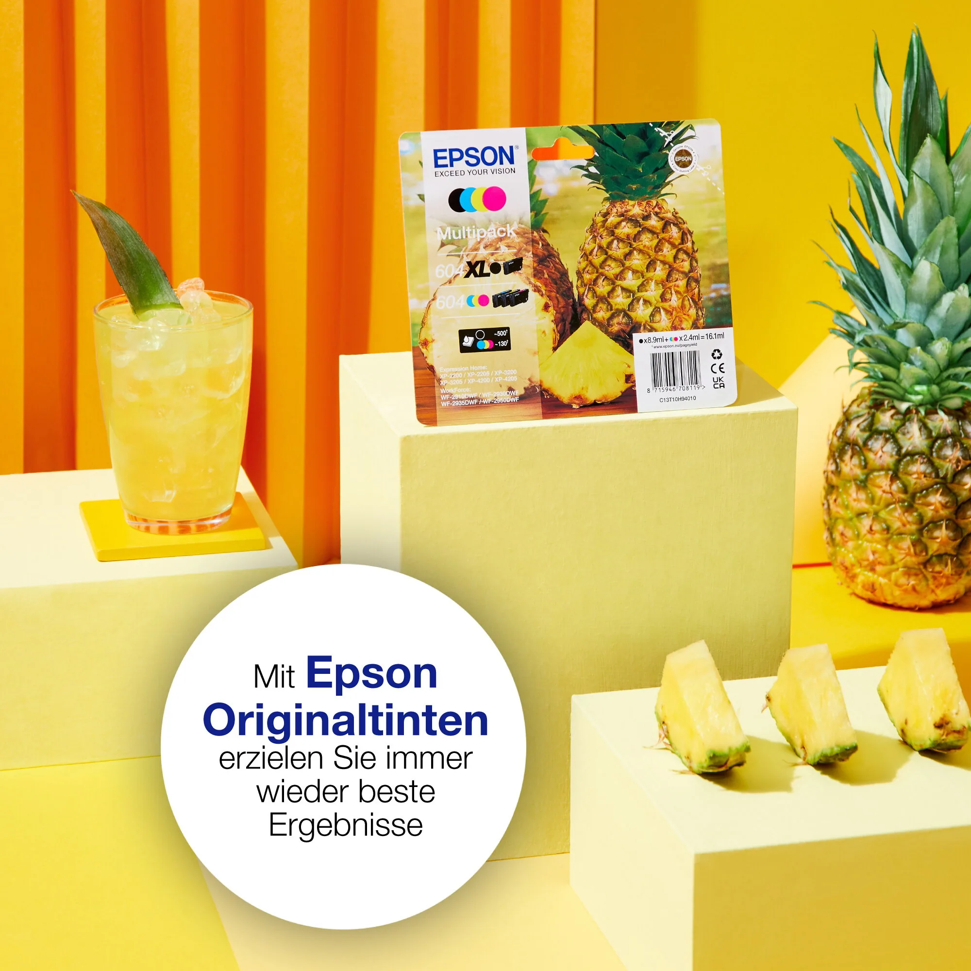 Epson 604 Pineapple Singlepack Black Ink – Bild 2
