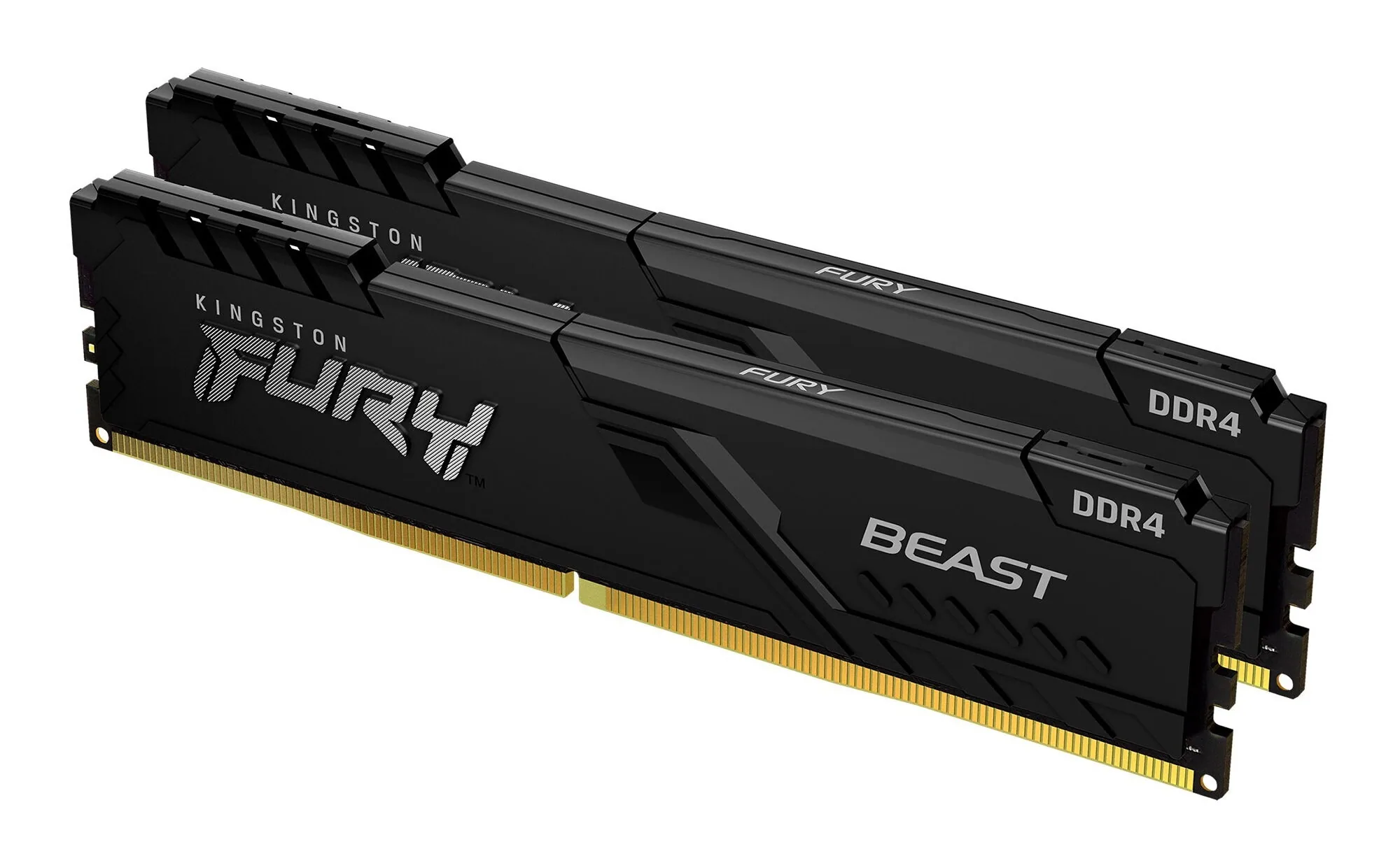 Kingston Technology FURY Beast 32GB 3200MT/s DDR4 CL16 DIMM (2er-Kit) 1Gx8 Black – Bild 1